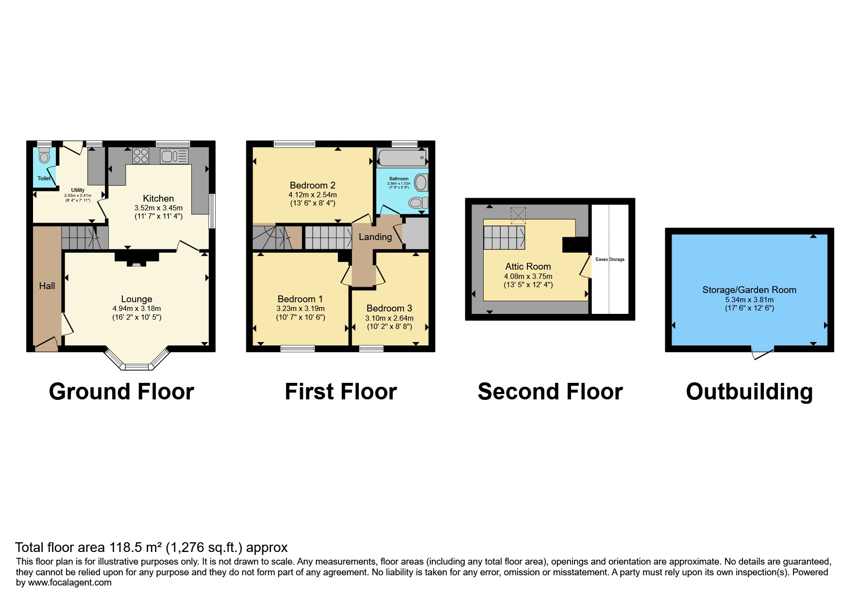 Ralph Drive, Sneyd Green, Stoke-on-trent floorplan