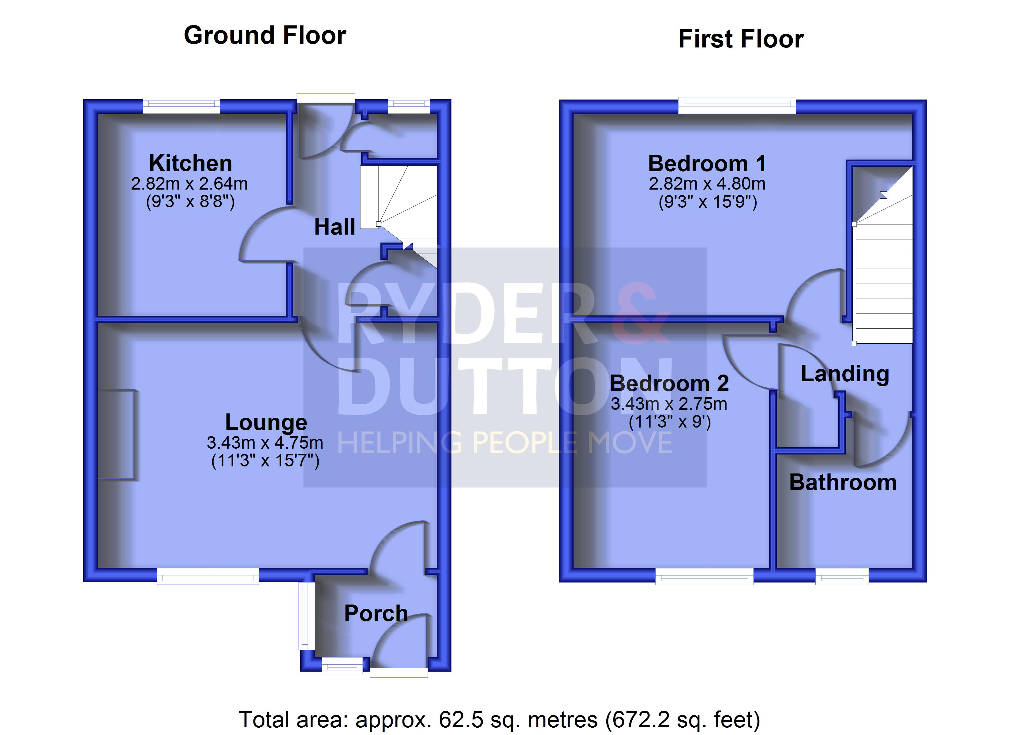 6, Deacon Street, Rochdale floorplan
