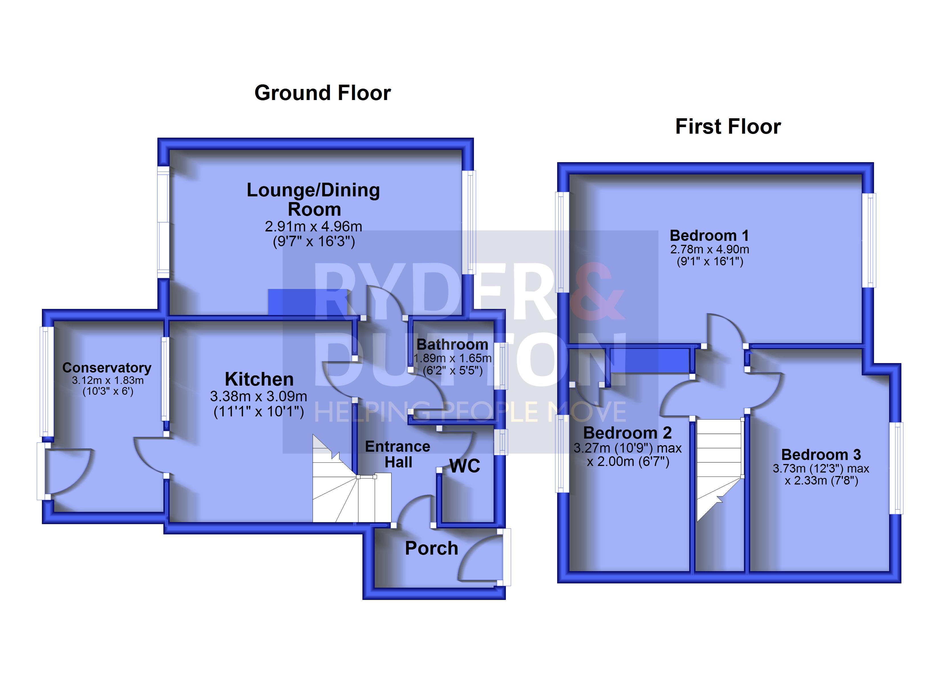 28, Kirkstone Road, Manchester floorplan