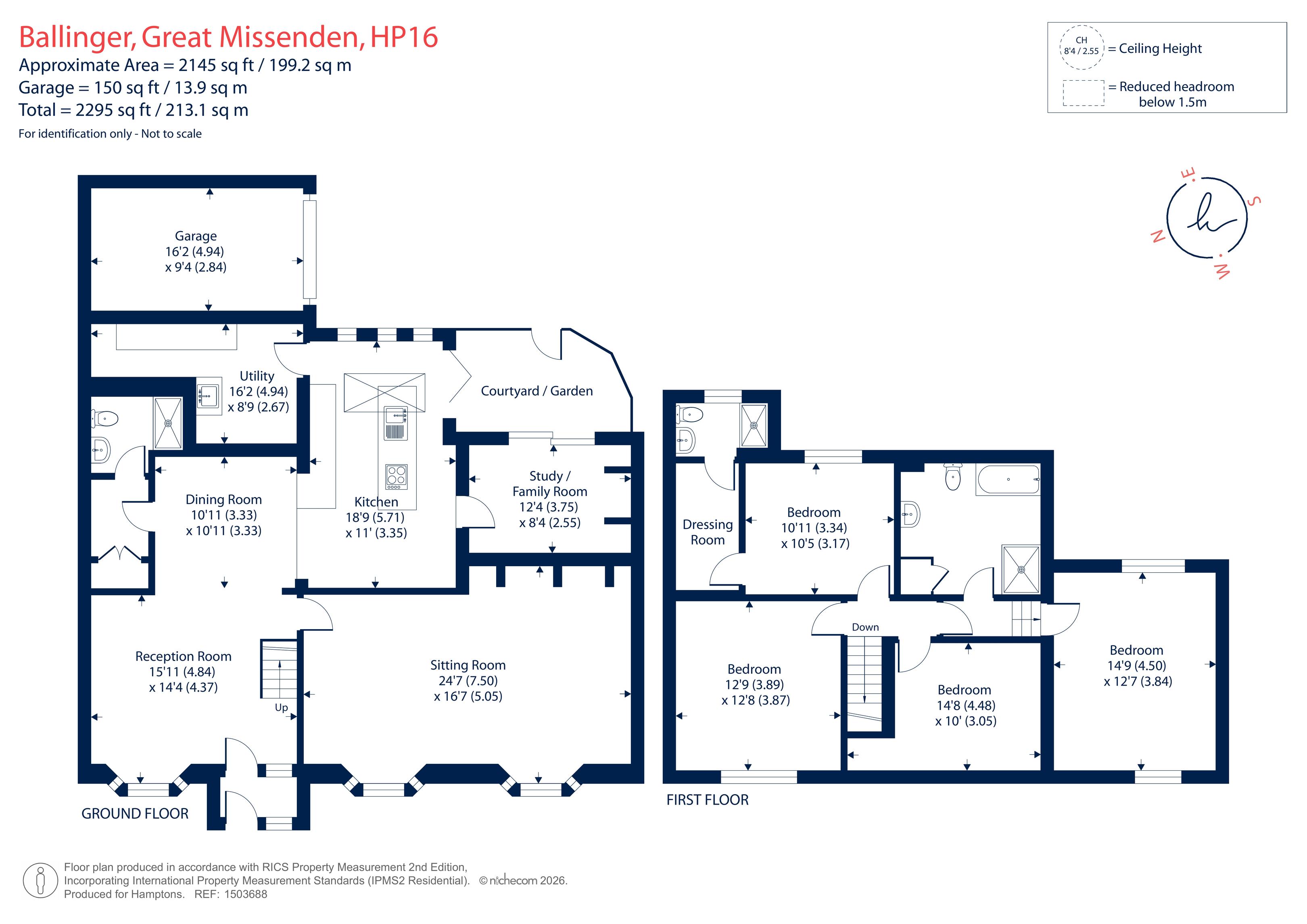 Post Office Cottage, Ballinger, Great Missenden floorplan
