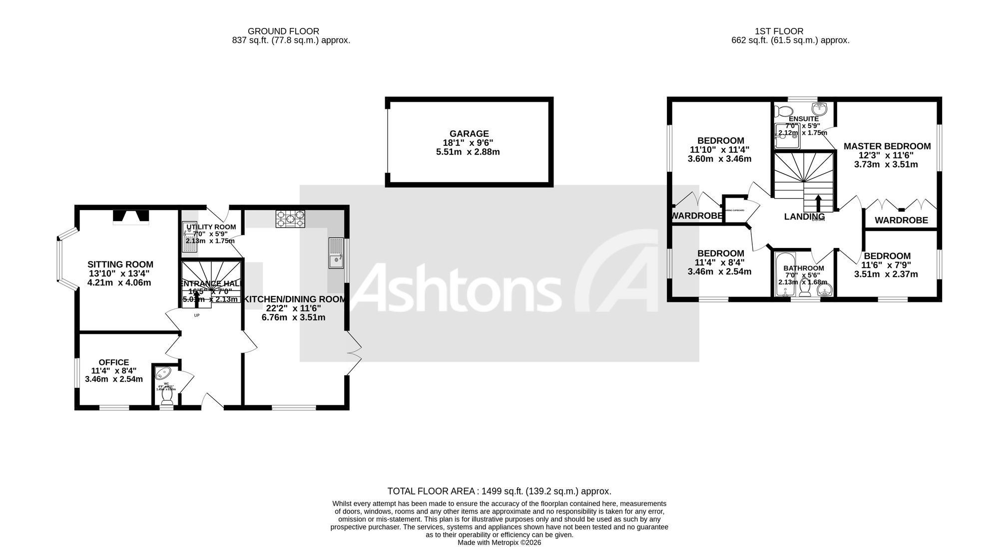 49 St. Thomas Close, St. Helens floorplan