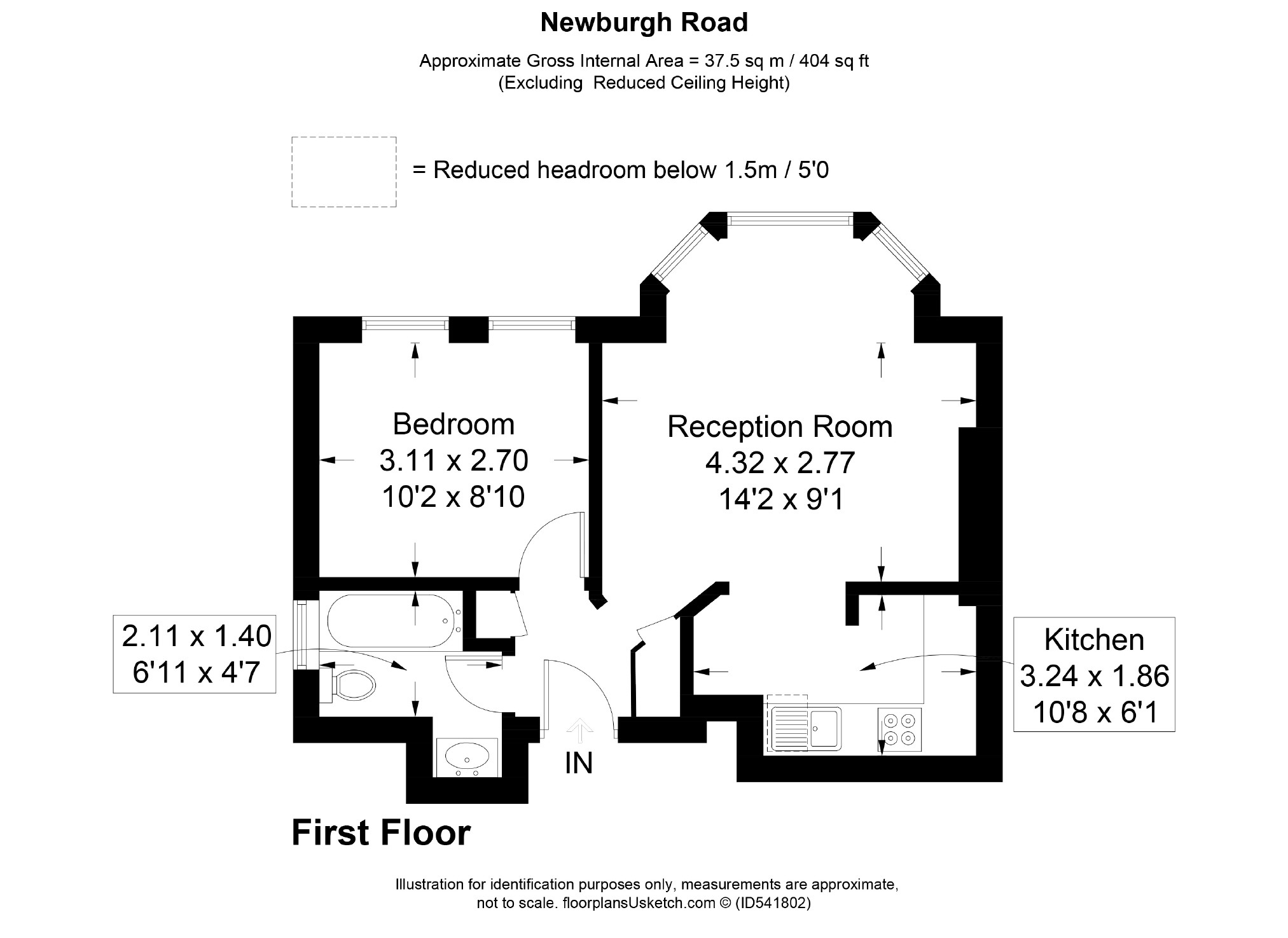 1 Bedrooms Flat for sale in Newburgh Road, London W3