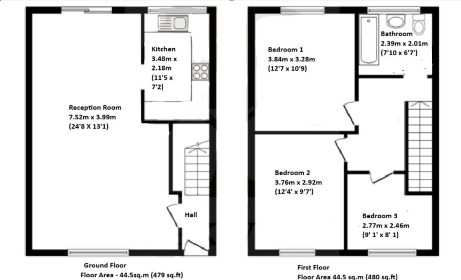 97 TAMAR WAY, Langley, Berkshire, Slough floorplan