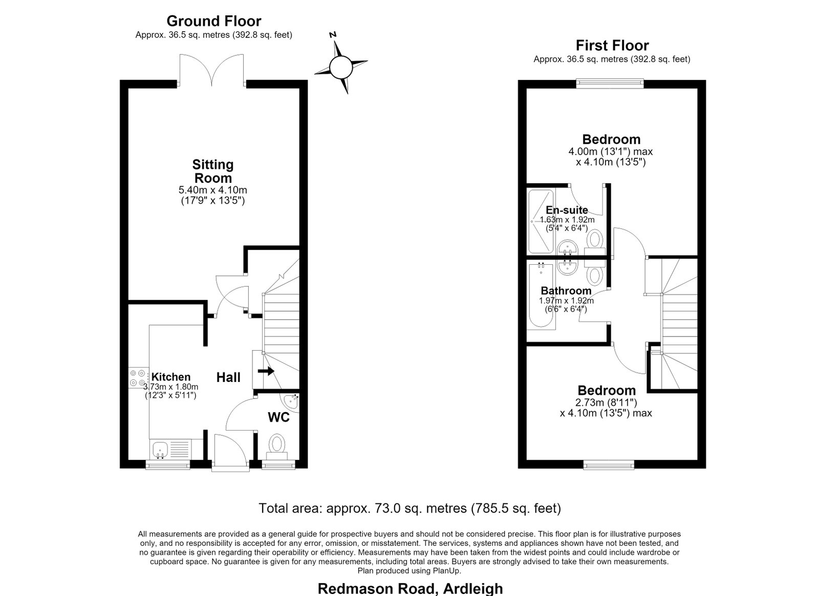 29, Redmason Road, Colchester floorplan