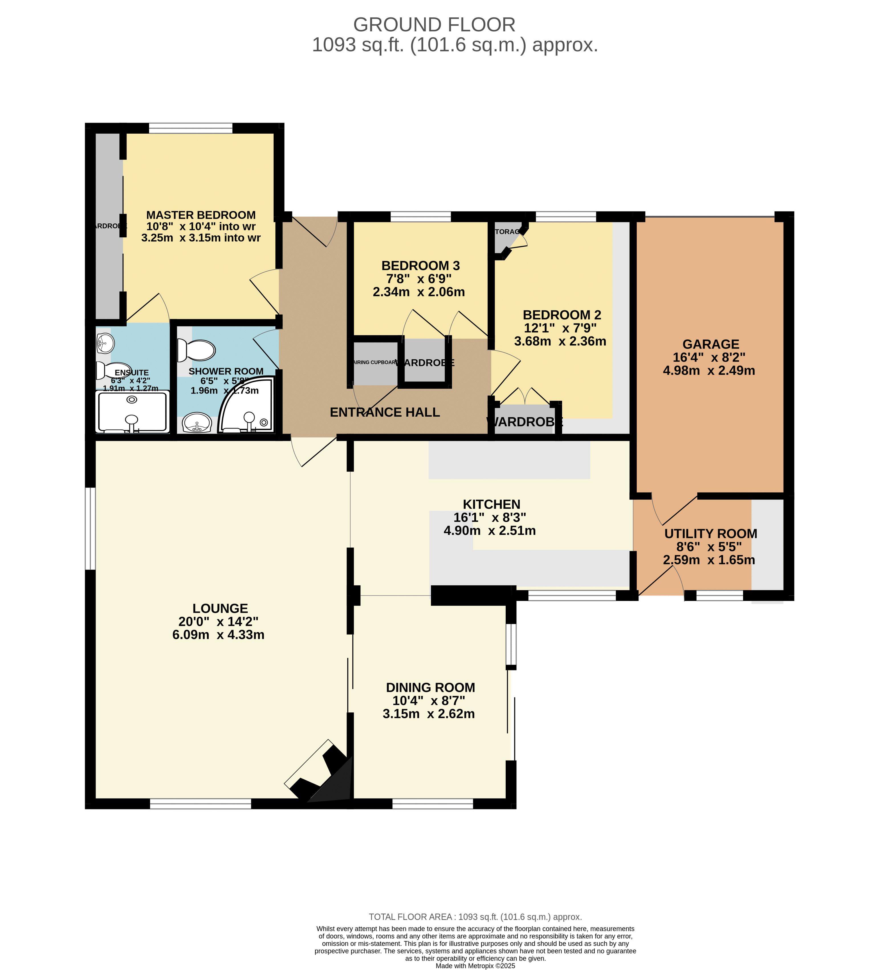 8, Windsor Close, Lincoln floorplan