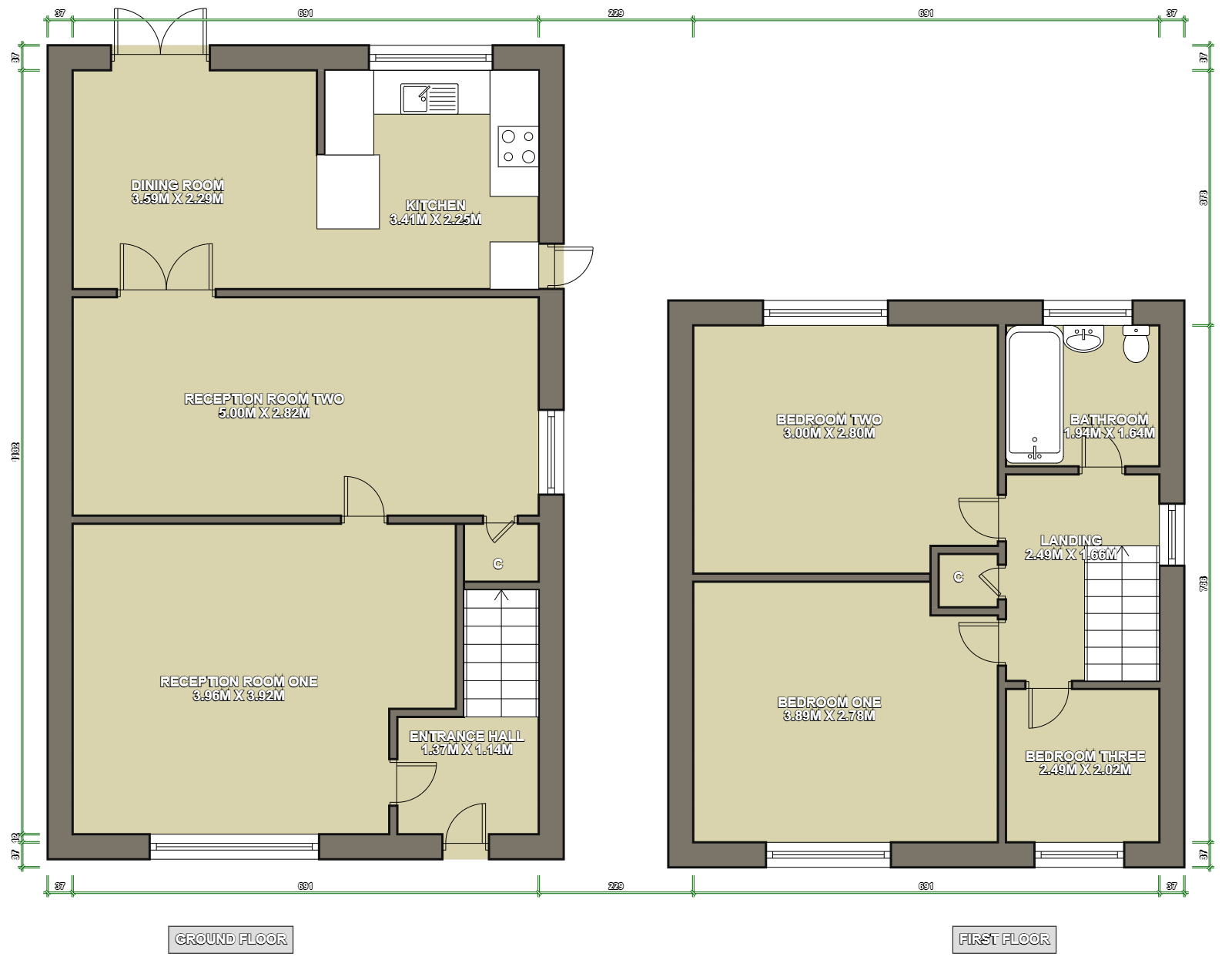 61 Rylands Street, Wigan floorplan