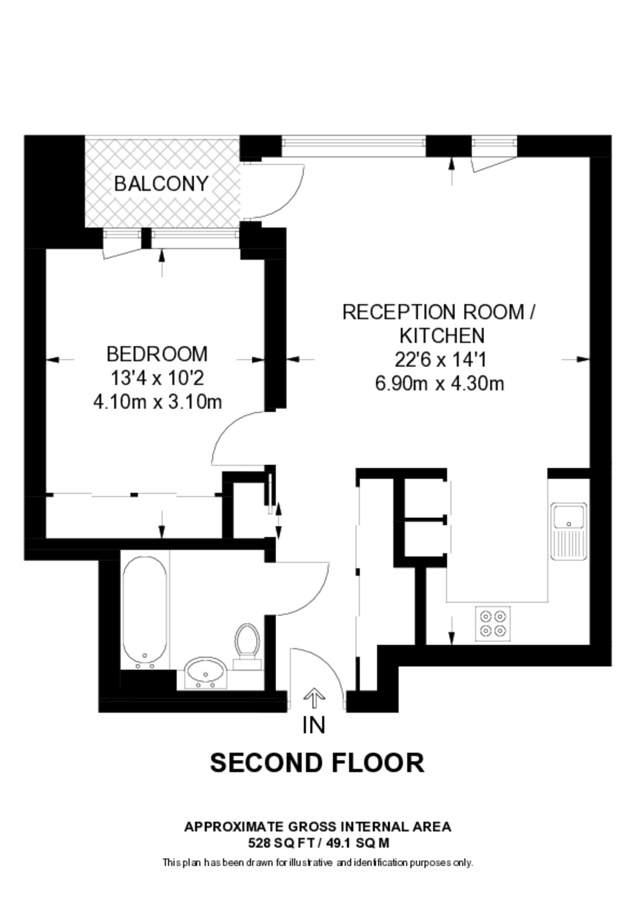Woodberry Down, N4, Stoke Newington floorplan