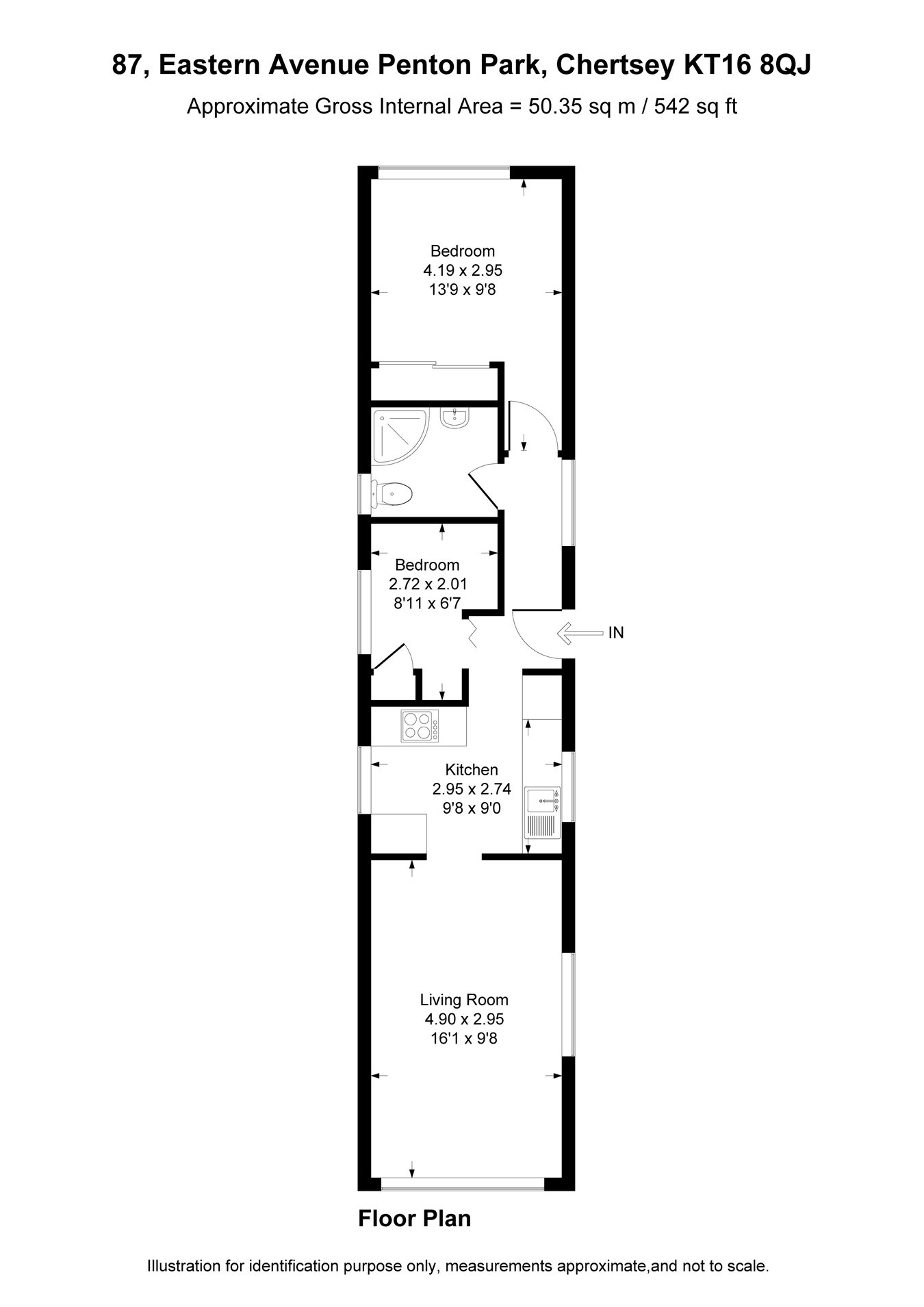 87 Eastern Avenue, Penton Park, Chertsey floorplan