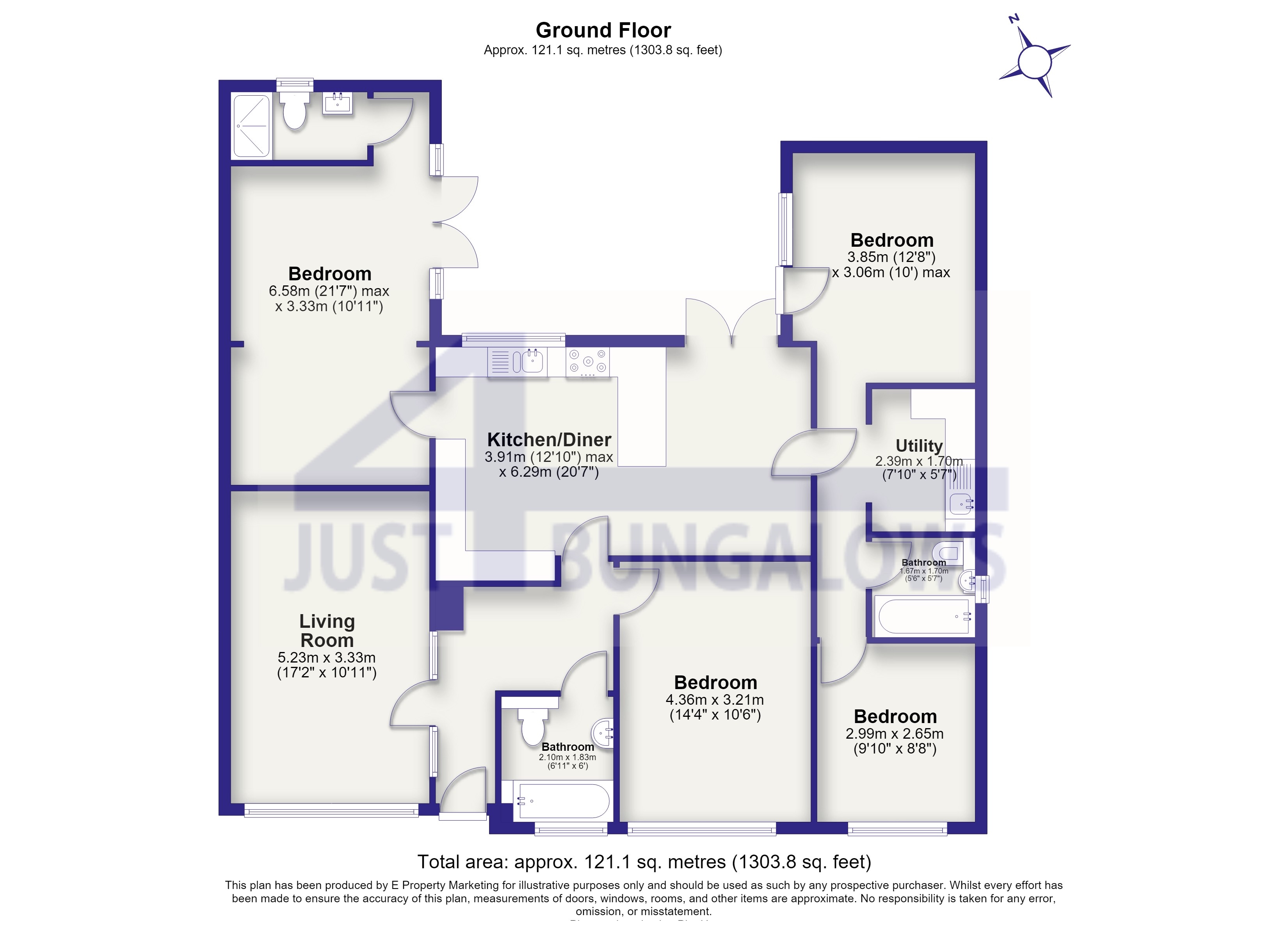 17, Inglewood Drive, Aldwick, Bognor Regis, West Sussex floorplan