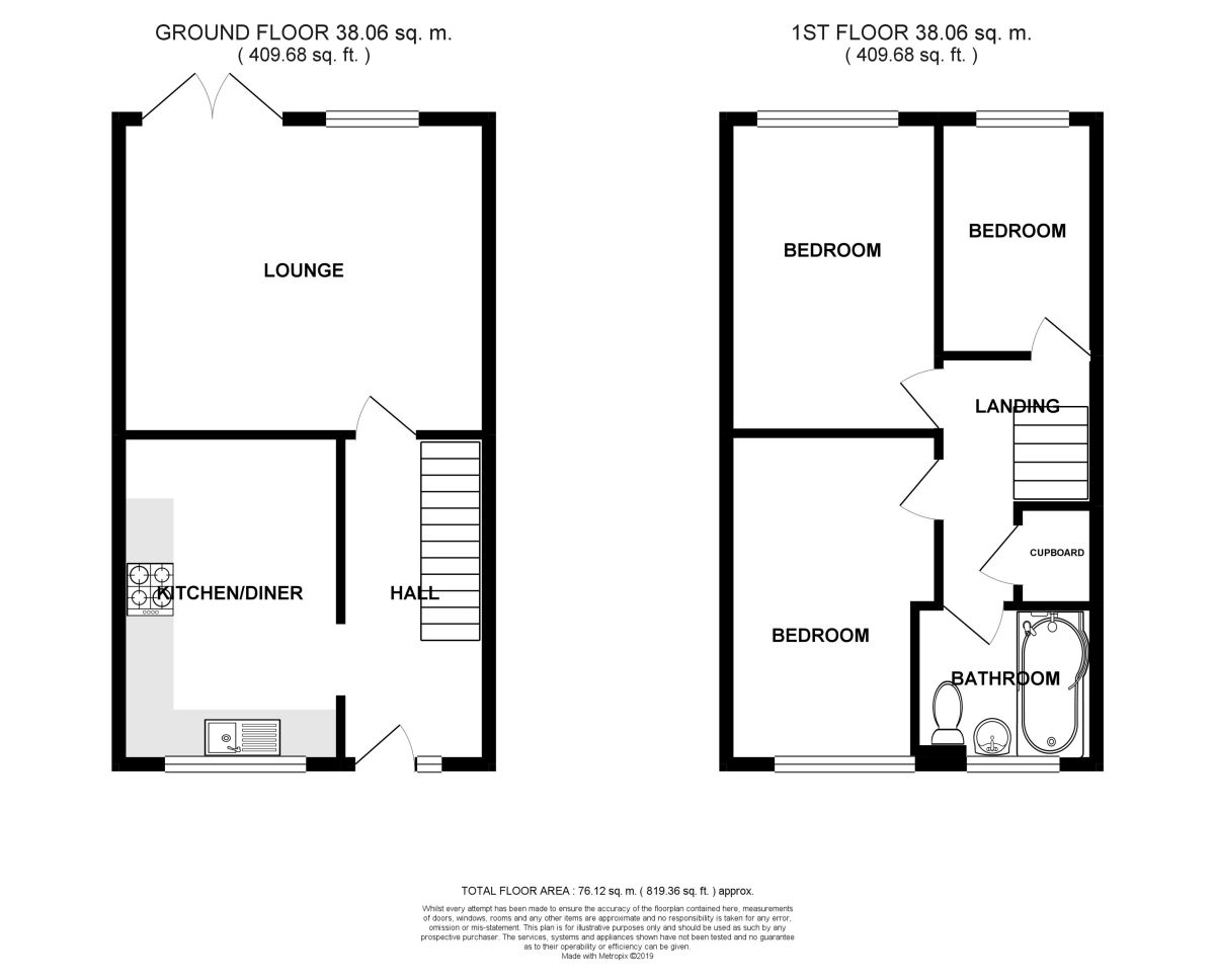 3 Bedrooms Terraced house for sale in Parkinson Close Marford Road, Wheathampstead, St. Albans AL4