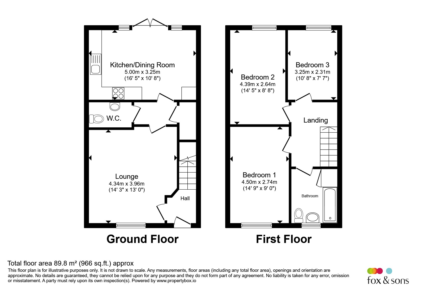 Plot 025, Paddock Green, Lewes floorplan