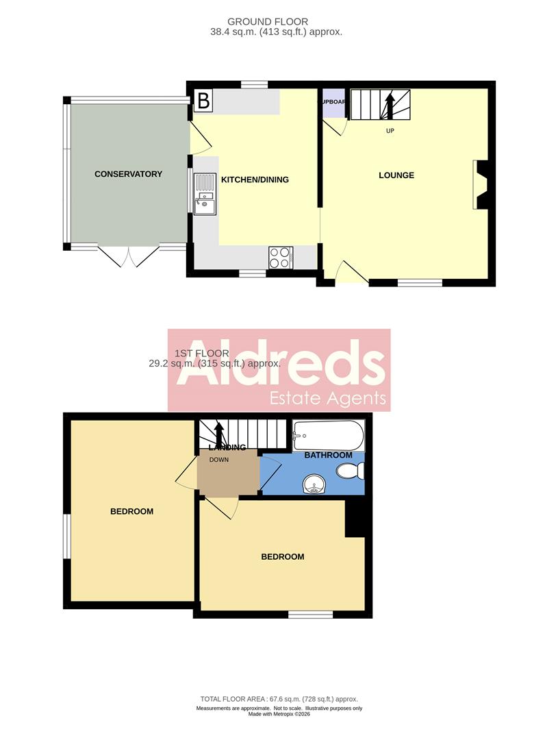 6, Barn Lane, Great Yarmouth floorplan