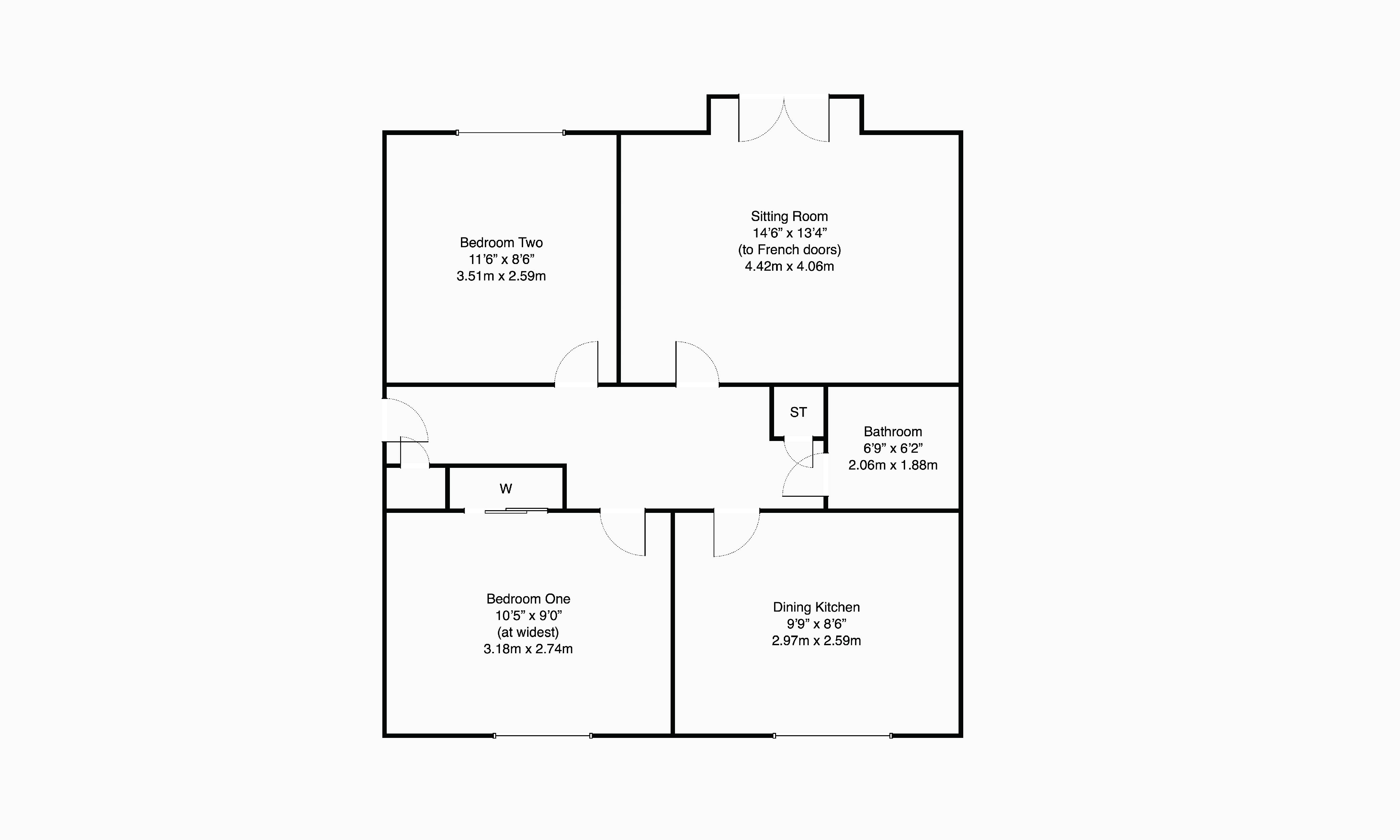 2 Bedrooms Flat for sale in 6 Crookston Court, Larbert, Falkirk FK5