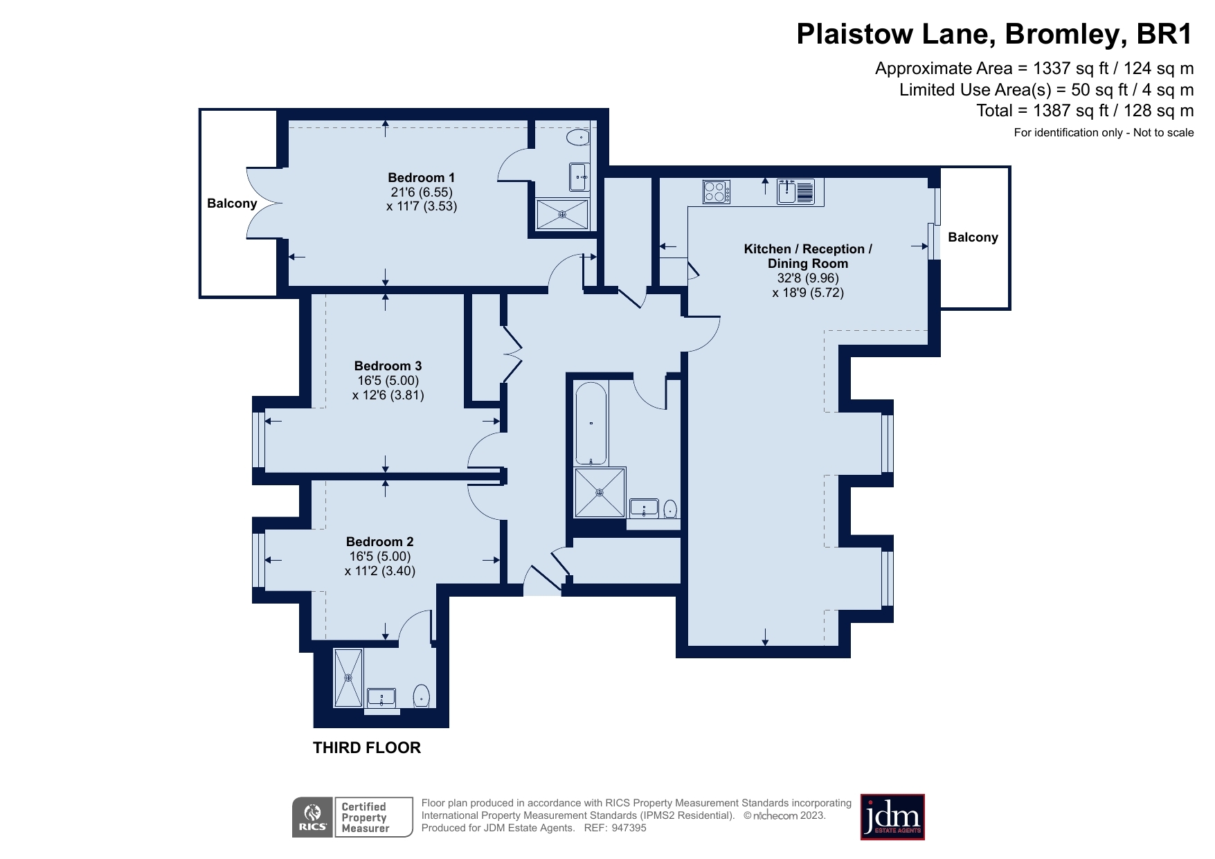 Plaistow Lane, Bromley BR1, 3 bedroom flat for sale 63957177