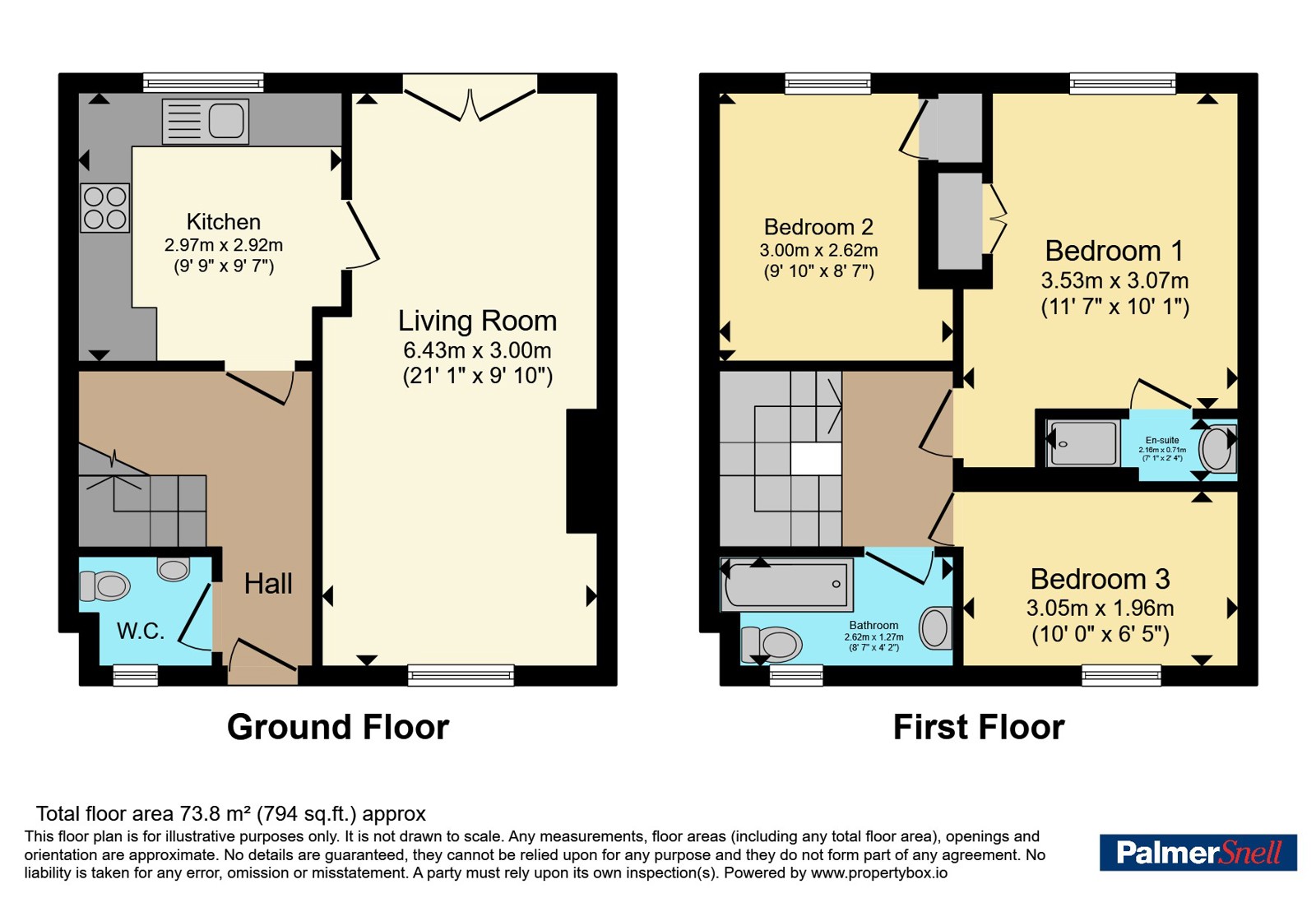 Worle Moor Road, Somerset floorplan