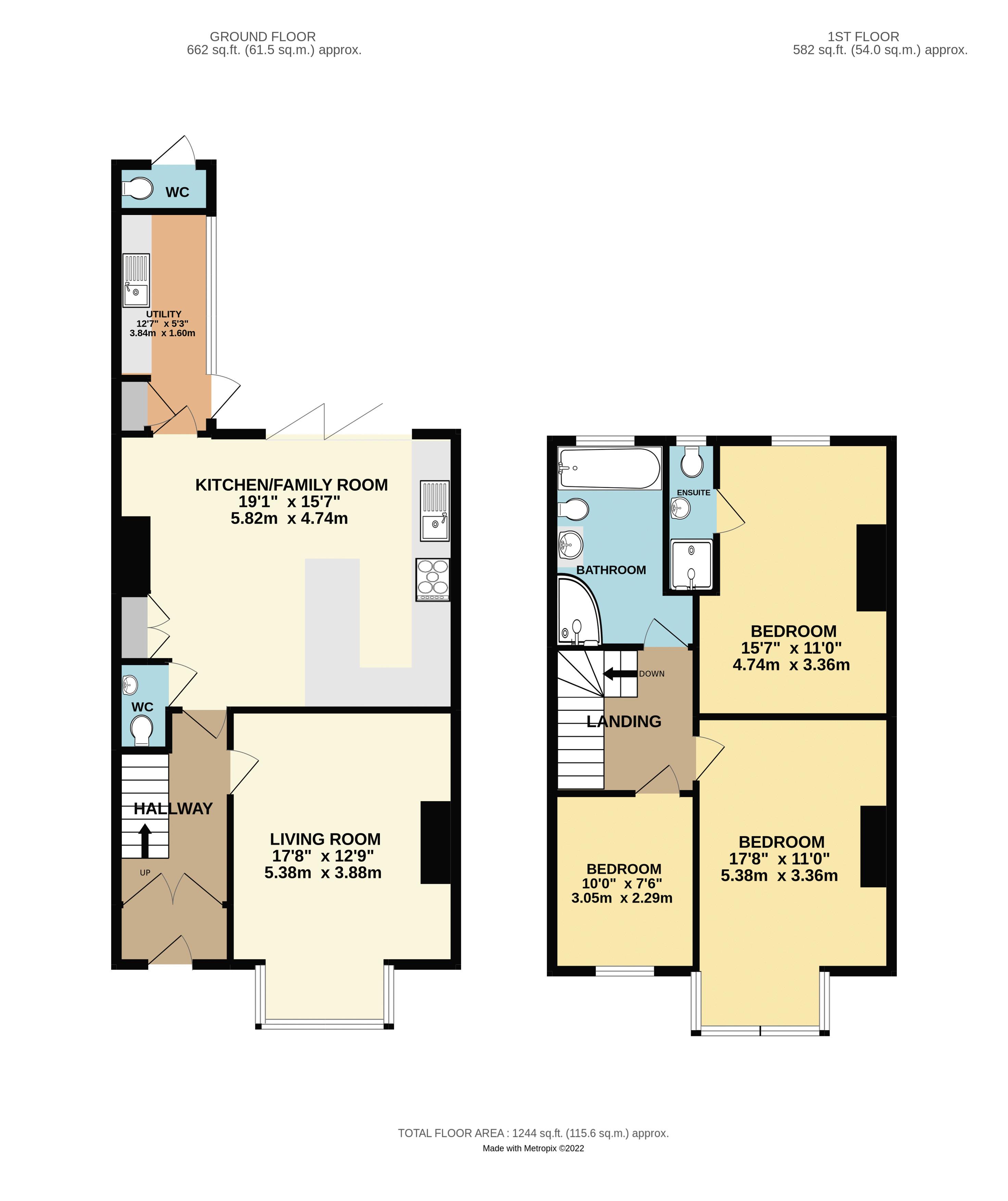 33, Coleridge Road, Plymouth floorplan