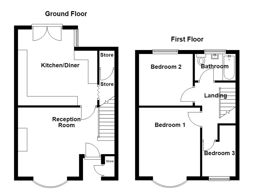10, Hodder Street, Accrington floorplan