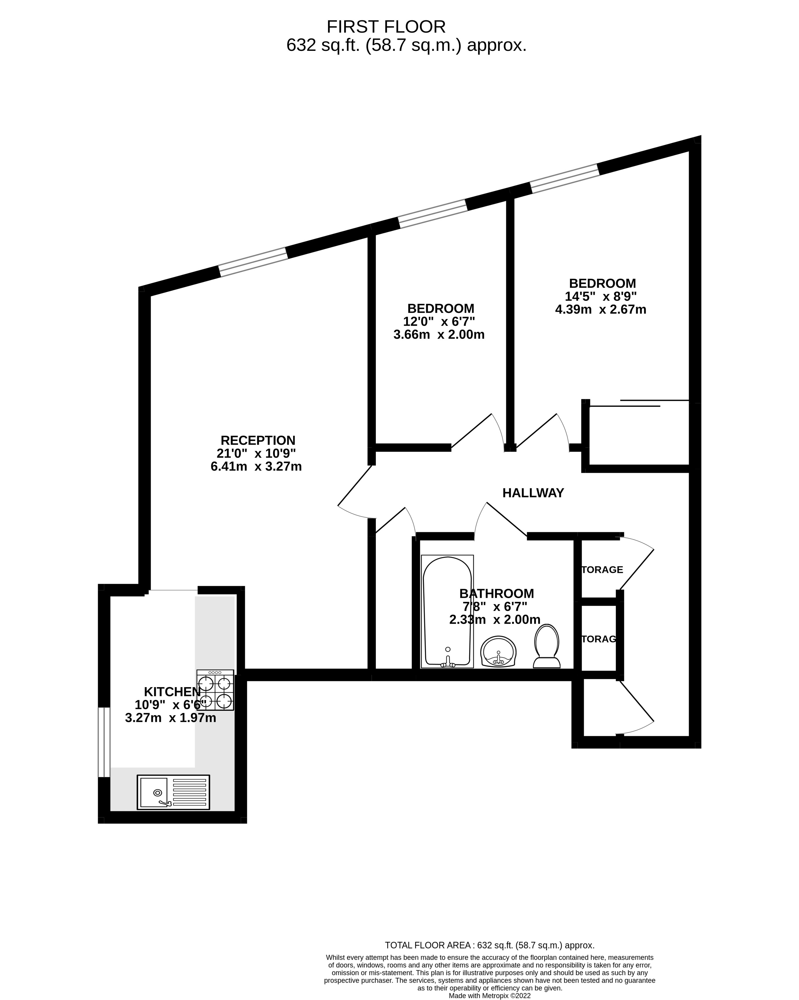 Bensham Lane, Thornton Heath CR7, 2 bedroom property for sale