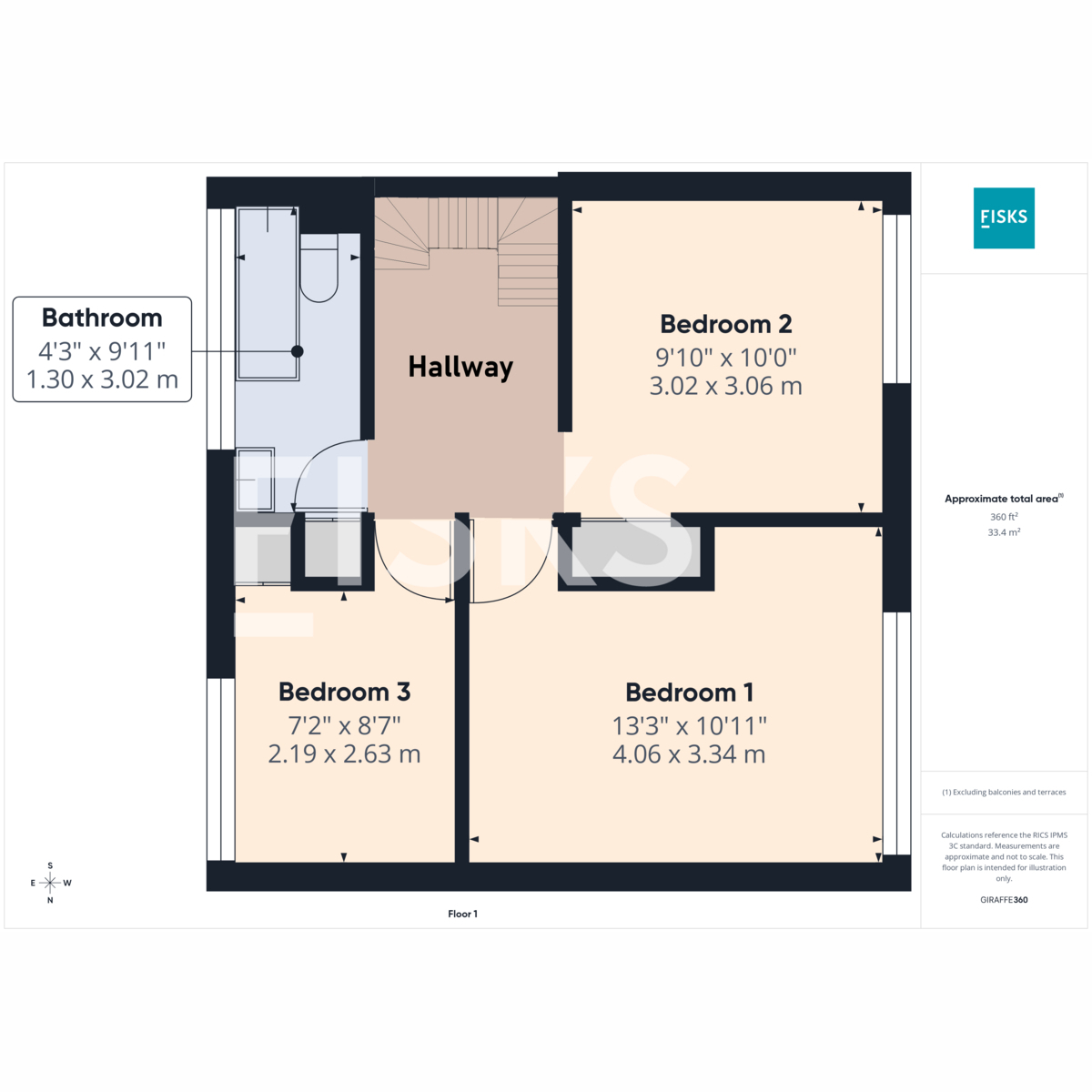 6, Seventh Avenue, Canvey Island floorplan