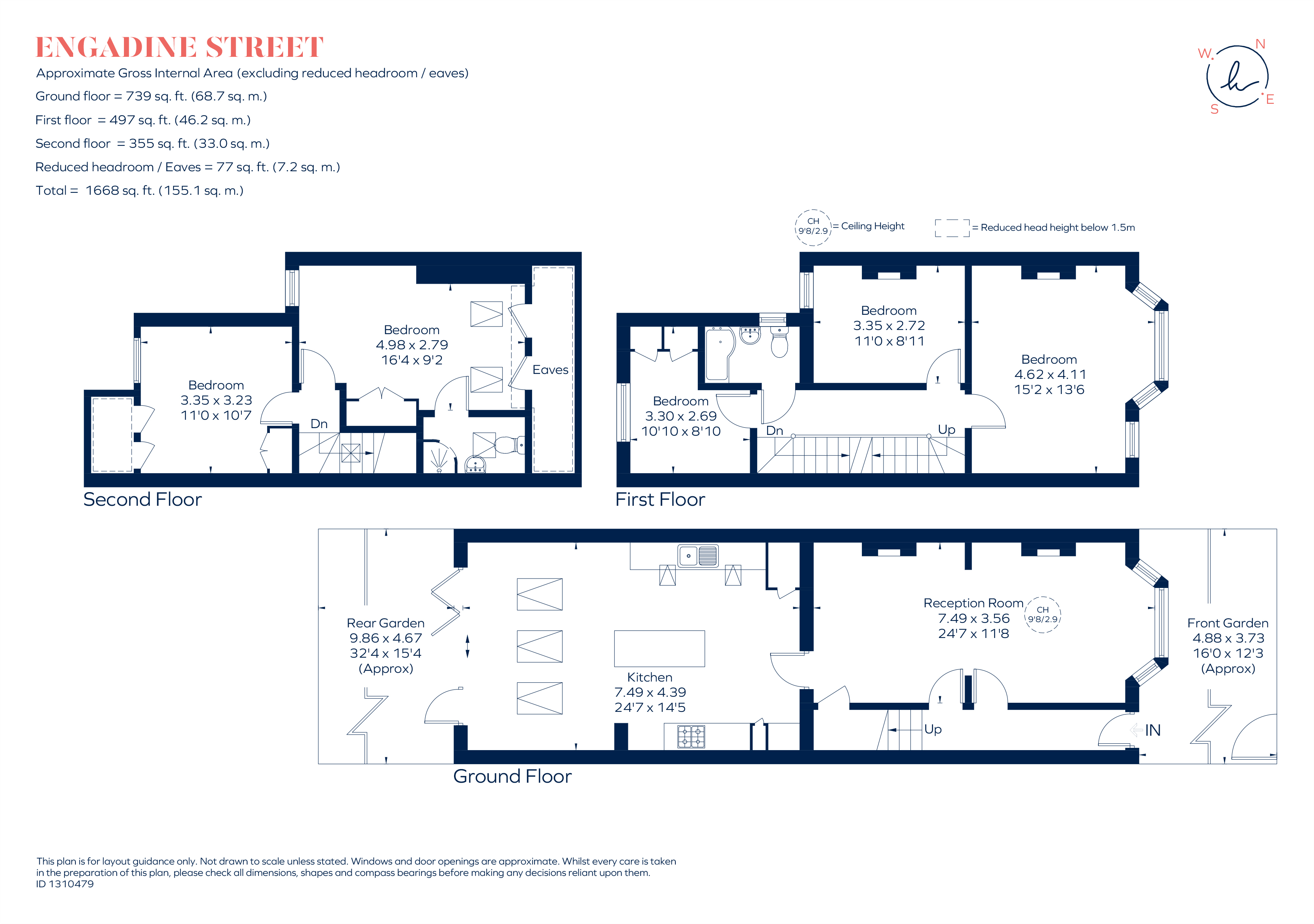 89, Engadine Street, London floorplan