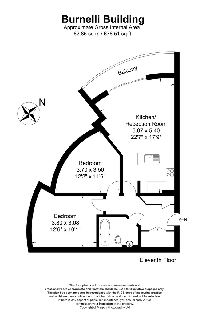 2 Bedrooms Flat to rent in 352 Queenstown Road, London SW11