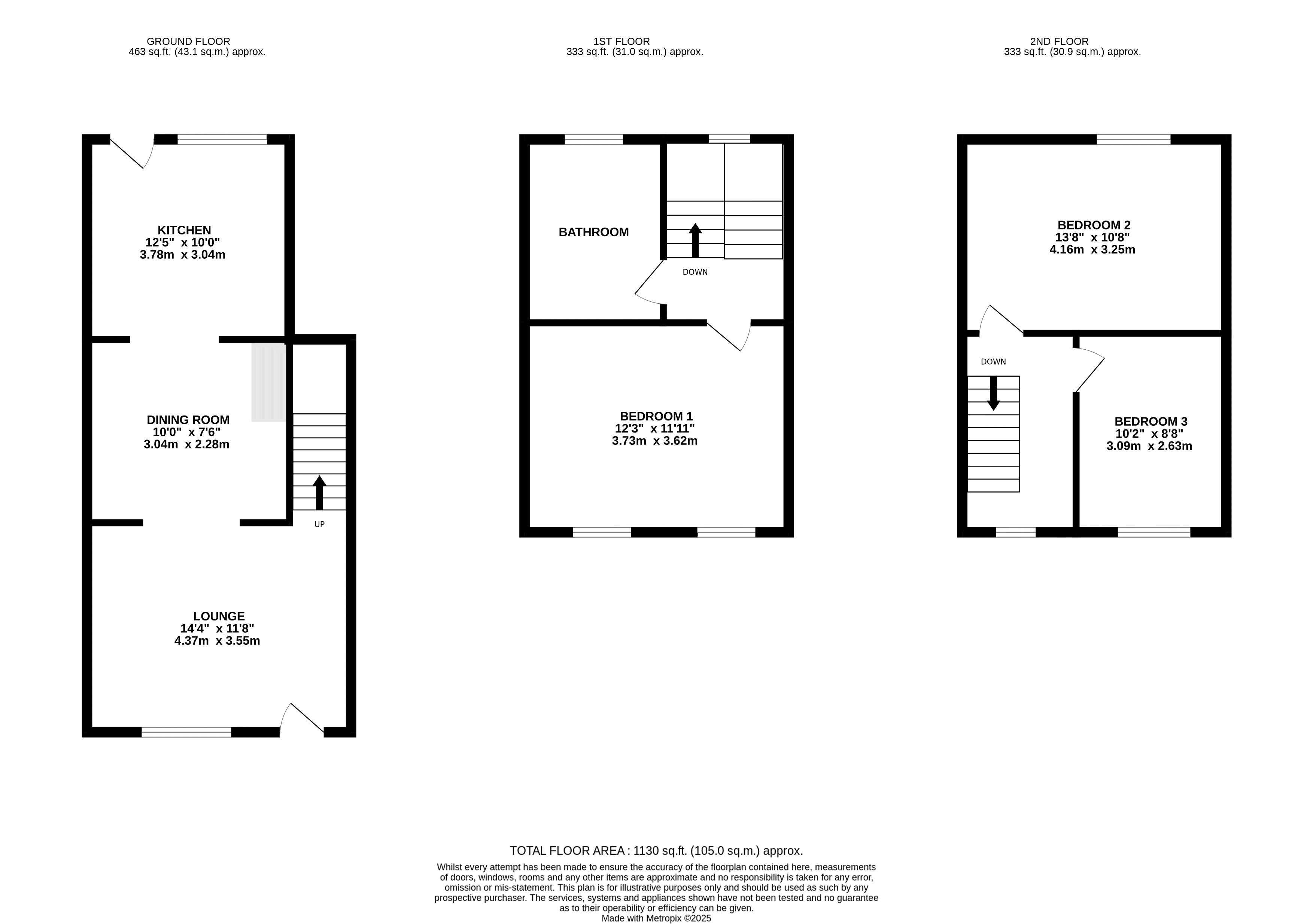 5 Milner Terrace, 5 Milner Terrace, Castletown floorplan