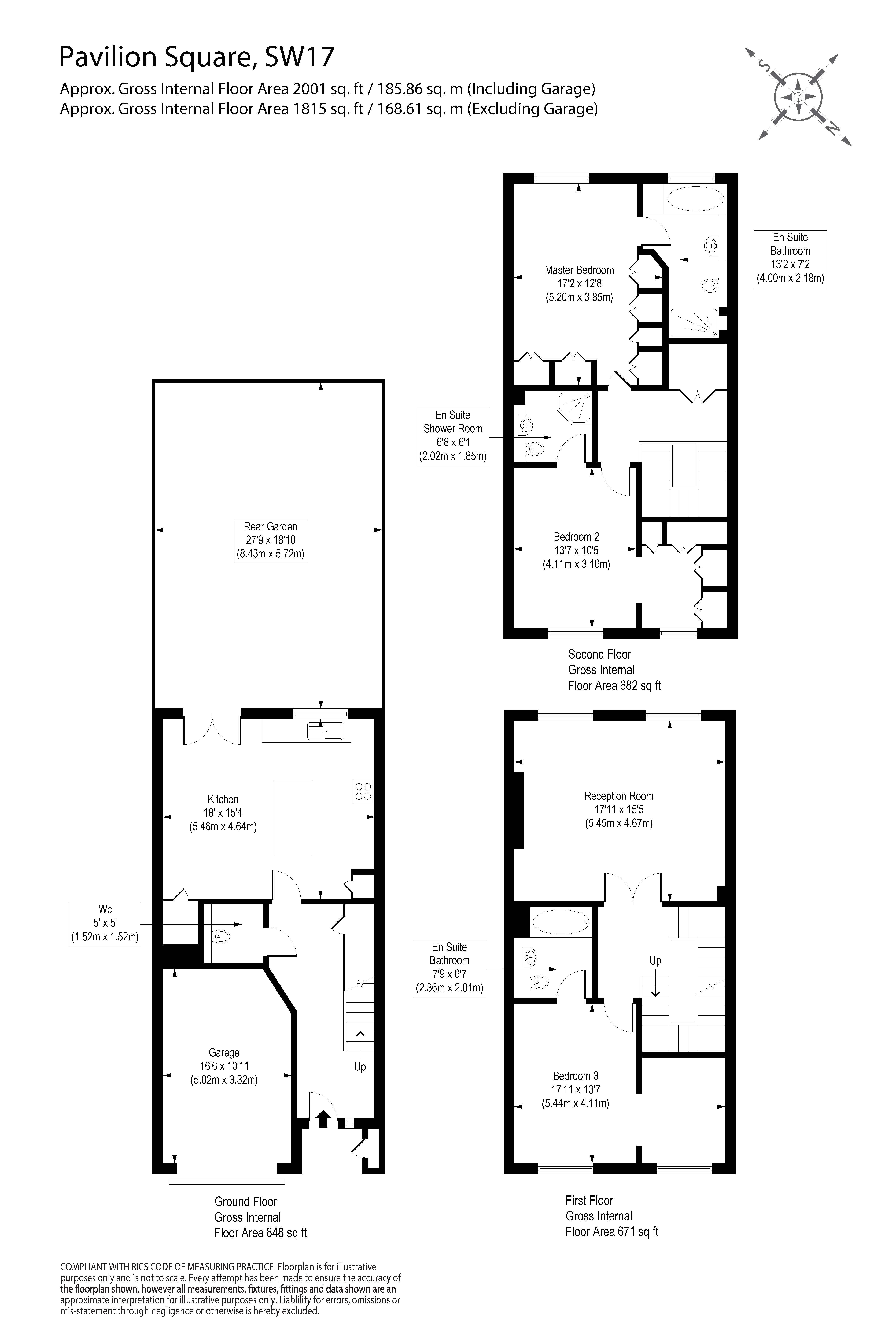 15, Pavilion Square, London floorplan