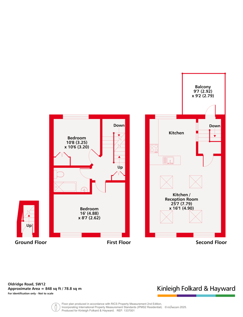 Oldridge Road, London floorplan