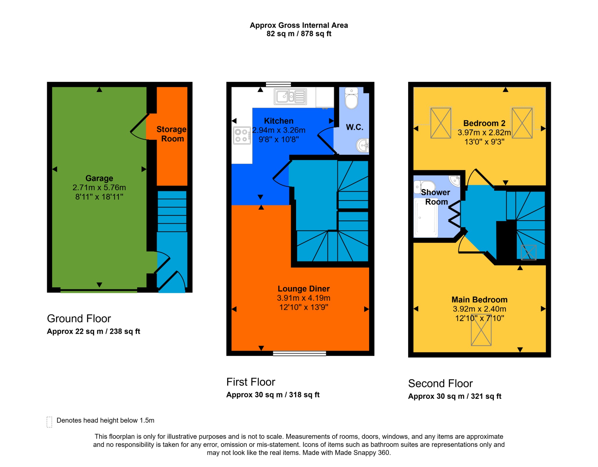 1B, Mallams, Portland floorplan