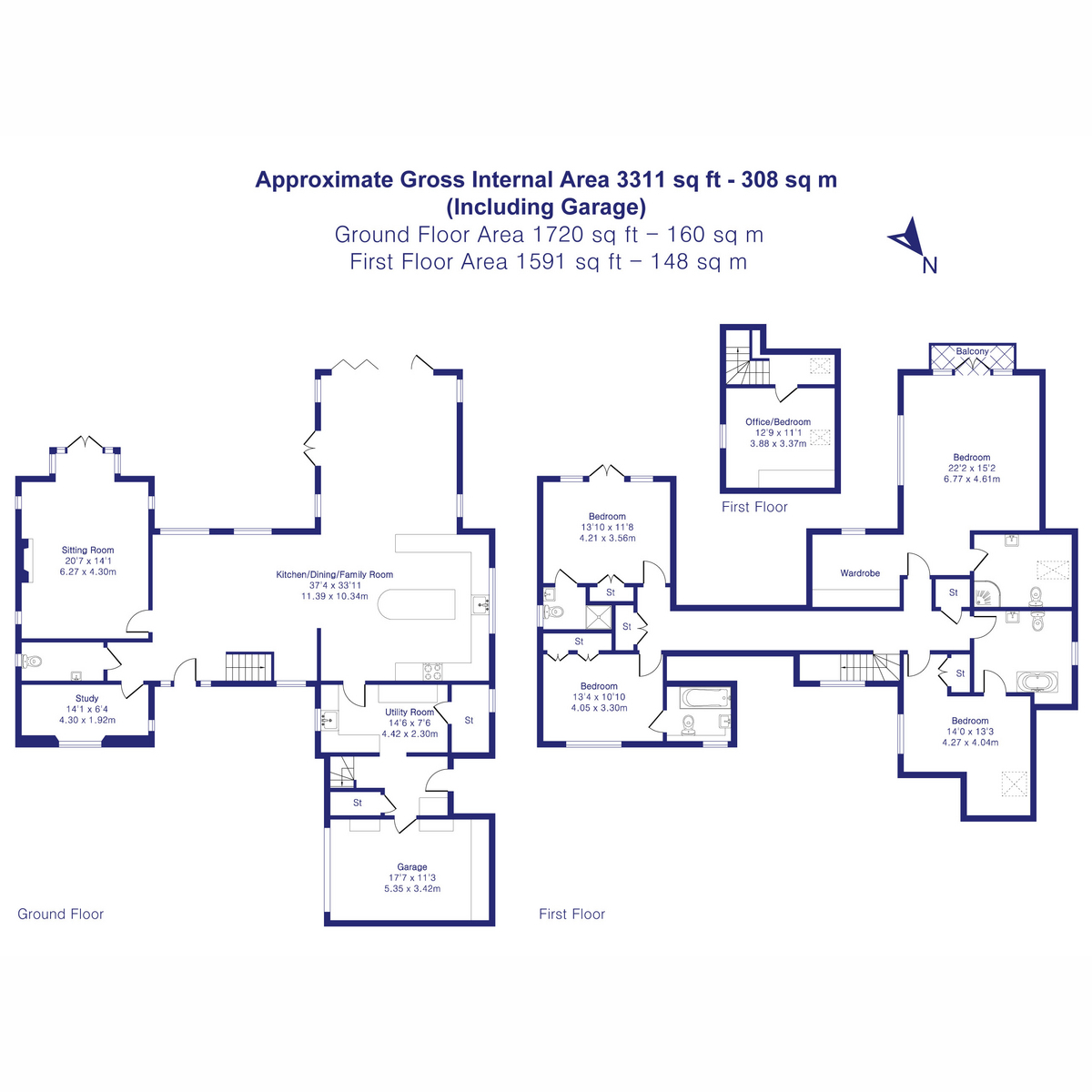 Chene House, 6 Maidley Close, Witney floorplan