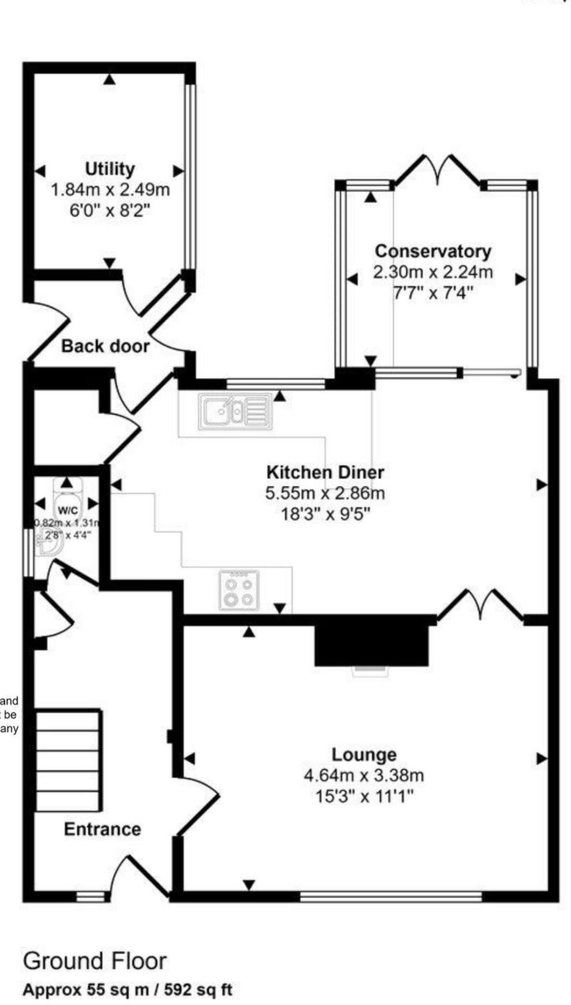 33 Springbank Close, Barnsley floorplan