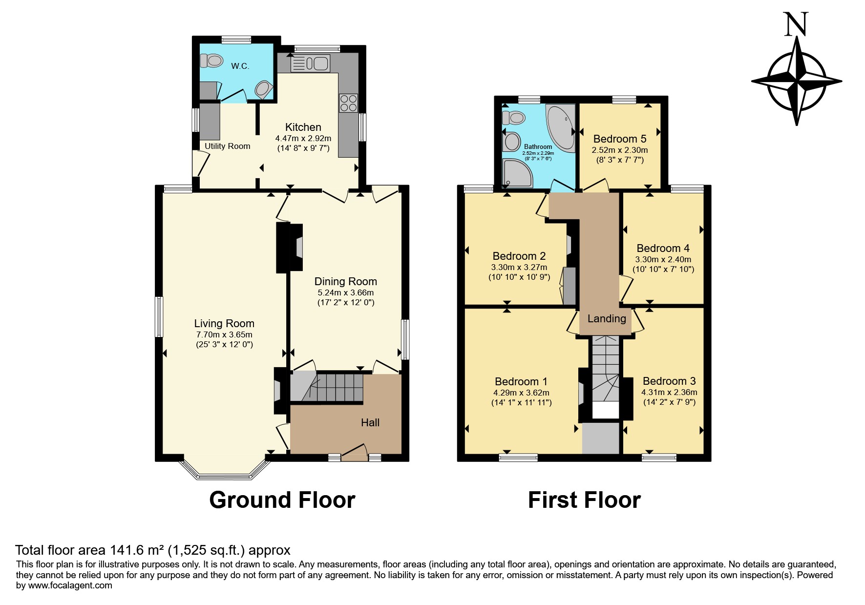 12 Carylls Cottages, Faygate Lane, Horsham floorplan