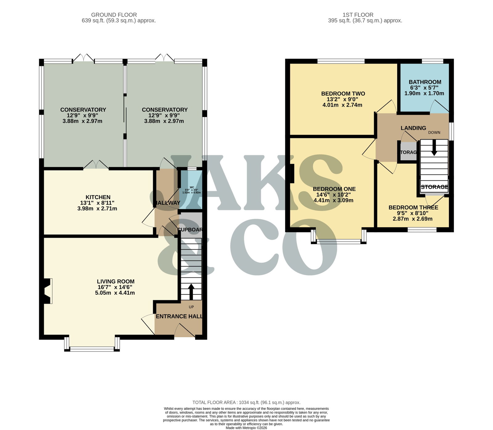 16, Stokoe Avenue, Altrincham floorplan