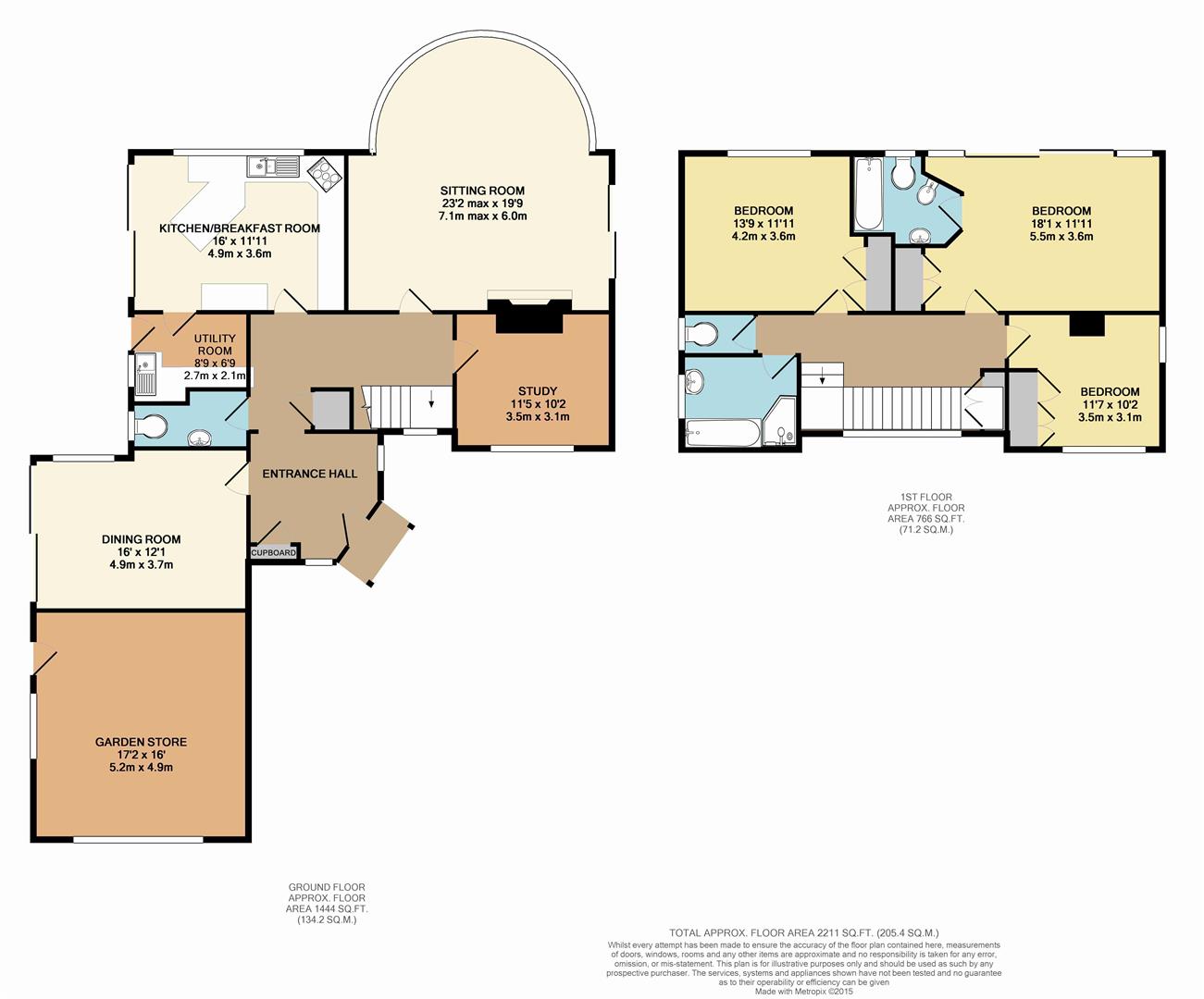 Meadow View, Main Road, Yarmouth floorplan