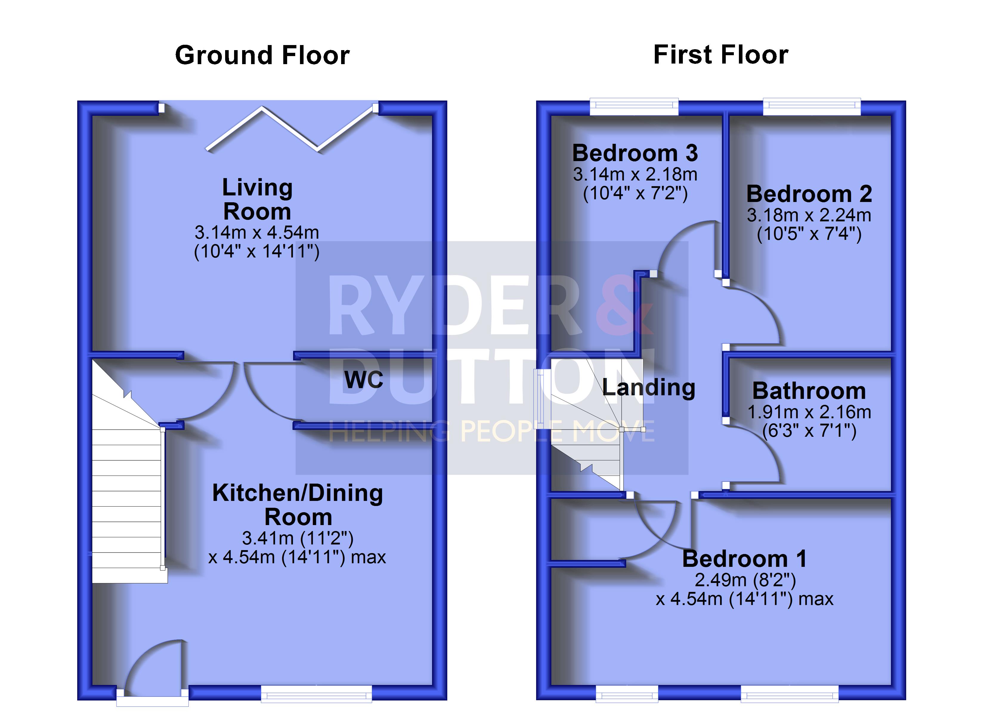 20, Mallard Court, Huddersfield floorplan