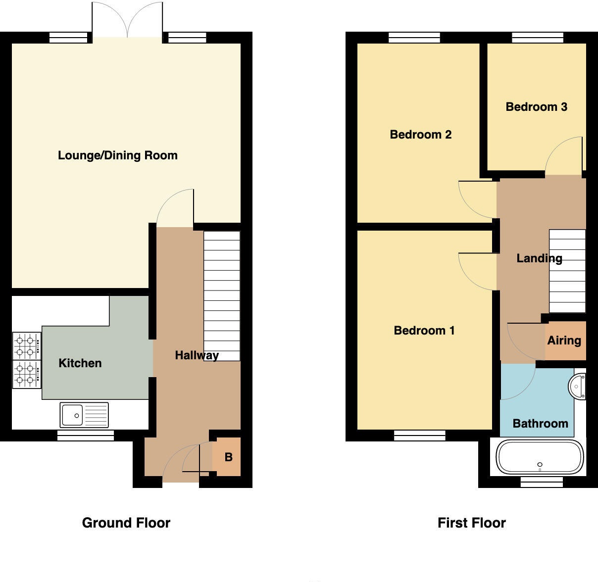 33, Exwick Road, Exeter floorplan