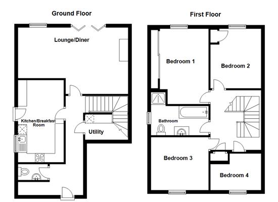 4 Bedrooms Semi-detached house to rent in Ellingham Leas, Maidstone ME15