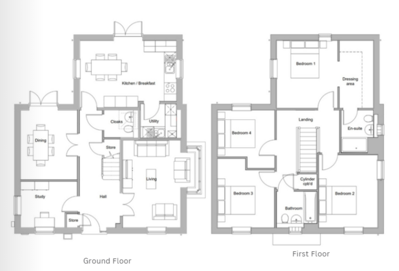 The Levy, 16 Bowland Close, Huntingdon floorplan