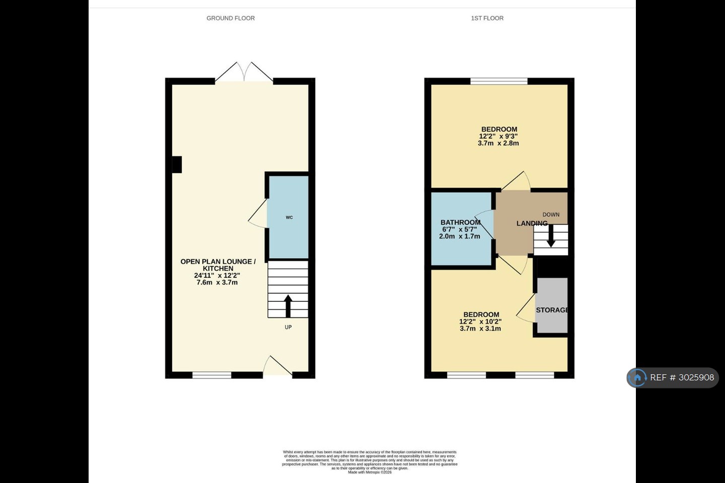 Chapel St, Oadby, Leicester floorplan