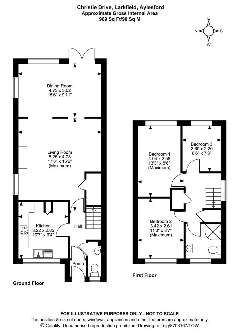 12, Christie Drive, Aylesford floorplan