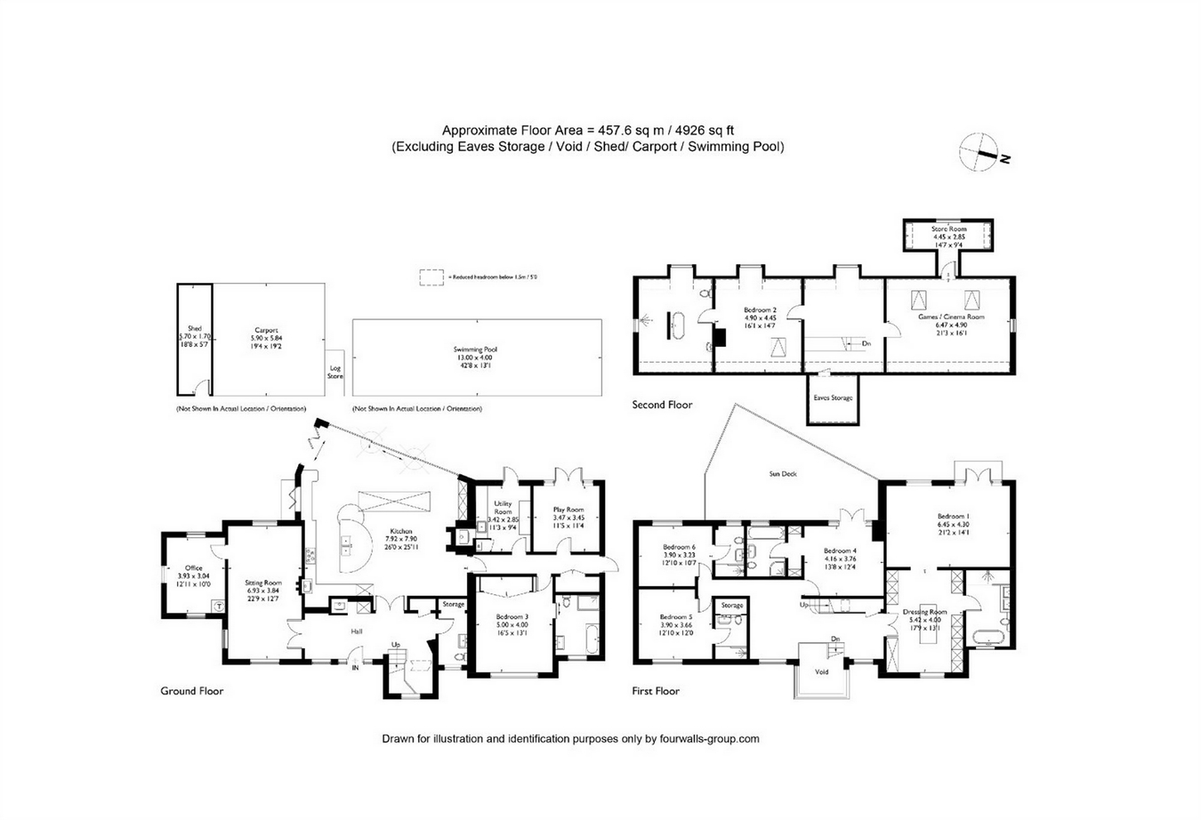 6 Bedrooms Detached house for sale in Hazeley Lea, Hartley Wintney, Hook RG27