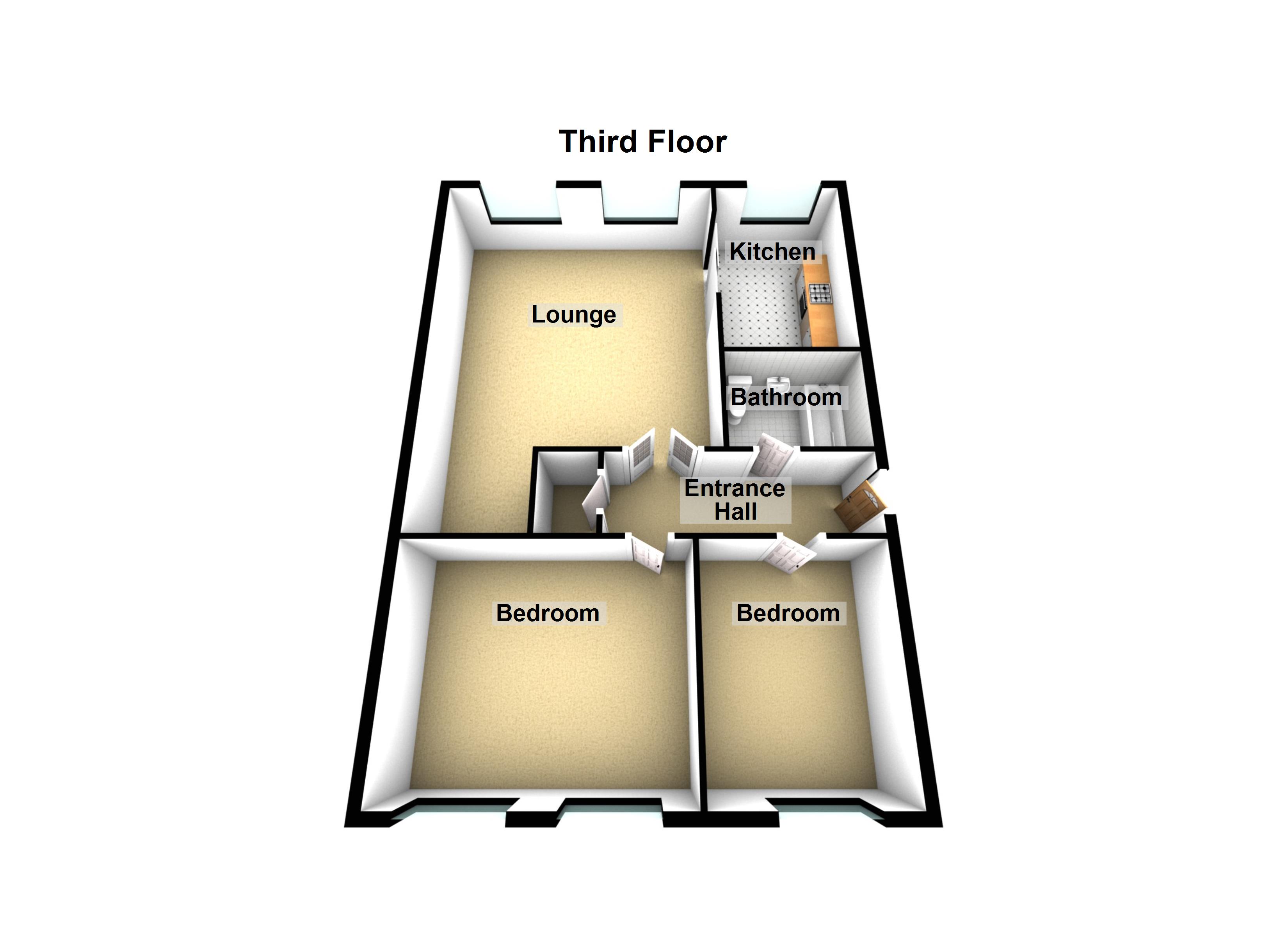 3D East Mill, Stanley Mills, Perth floorplan