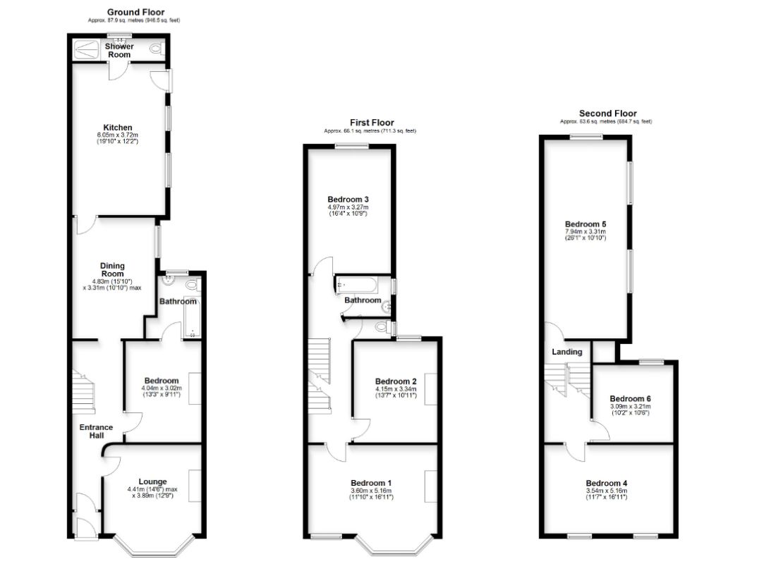20, Pen-y-Lan Road, Cardiff floorplan