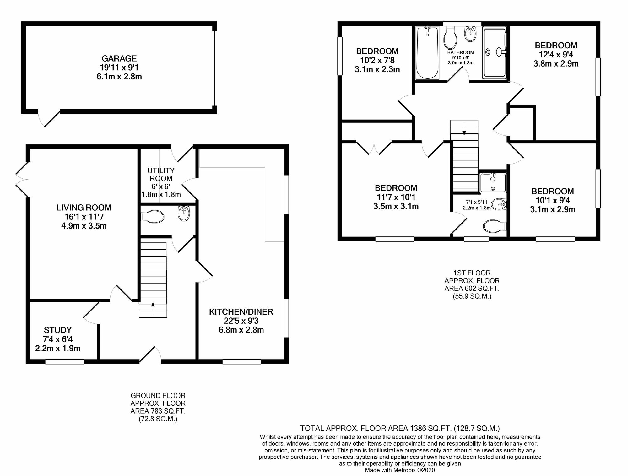 2 Aster Close, Didcot floorplan