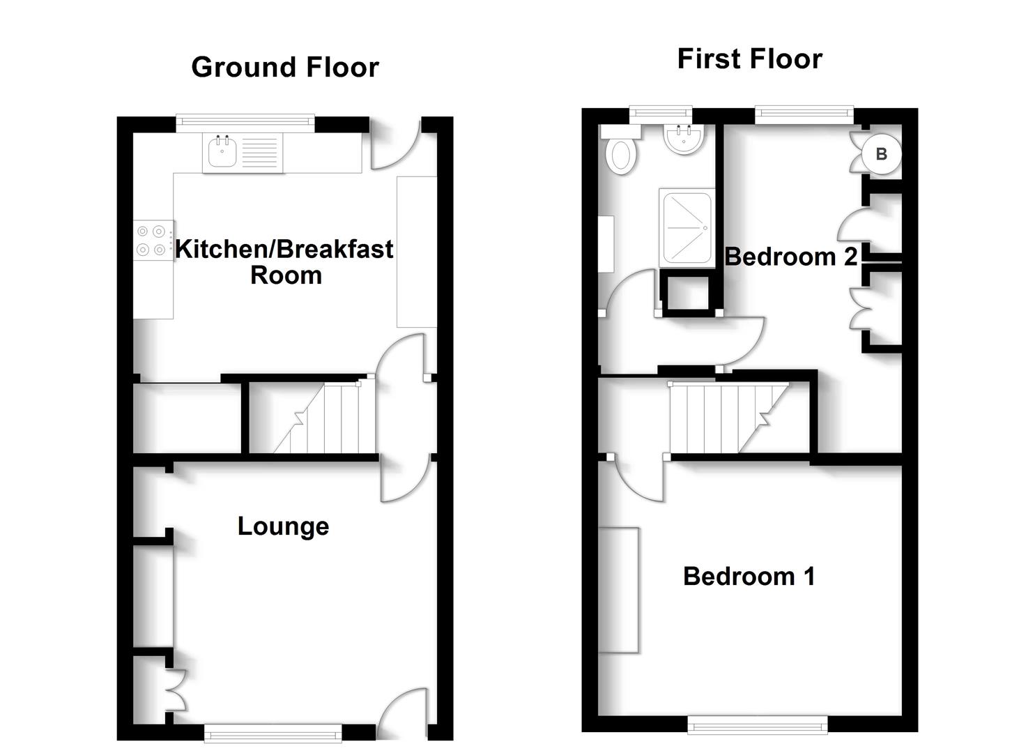 2 Bedrooms Terraced house for sale in Norton Street, Grantham NG31