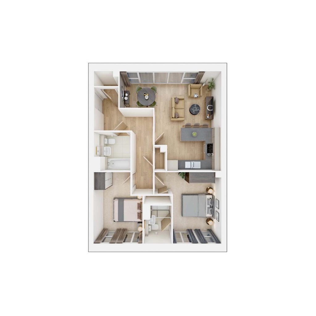 Y Ddraig - Plot 269, Parc Llandaf, Llantrisant Road, Llandaff floorplan