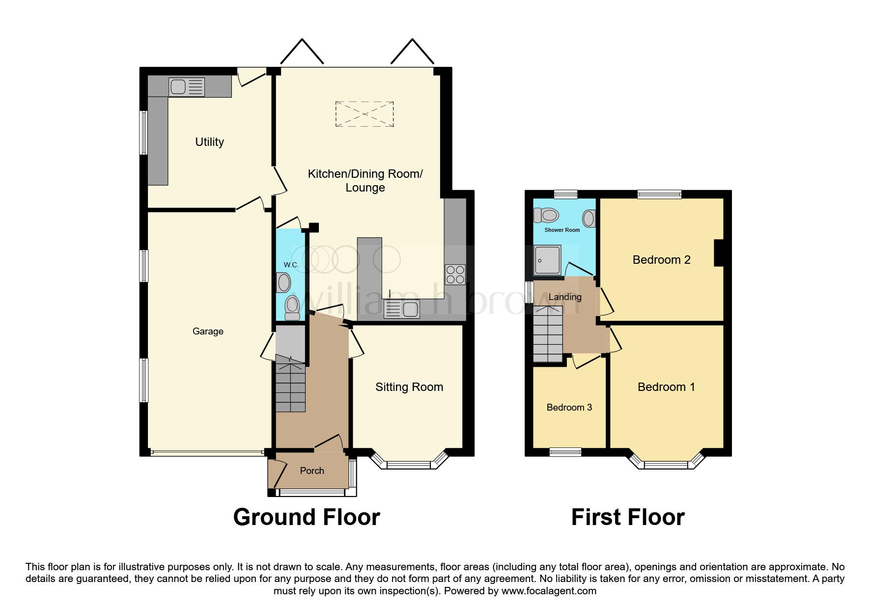 14, Coalbrook Road, Sheffield floorplan