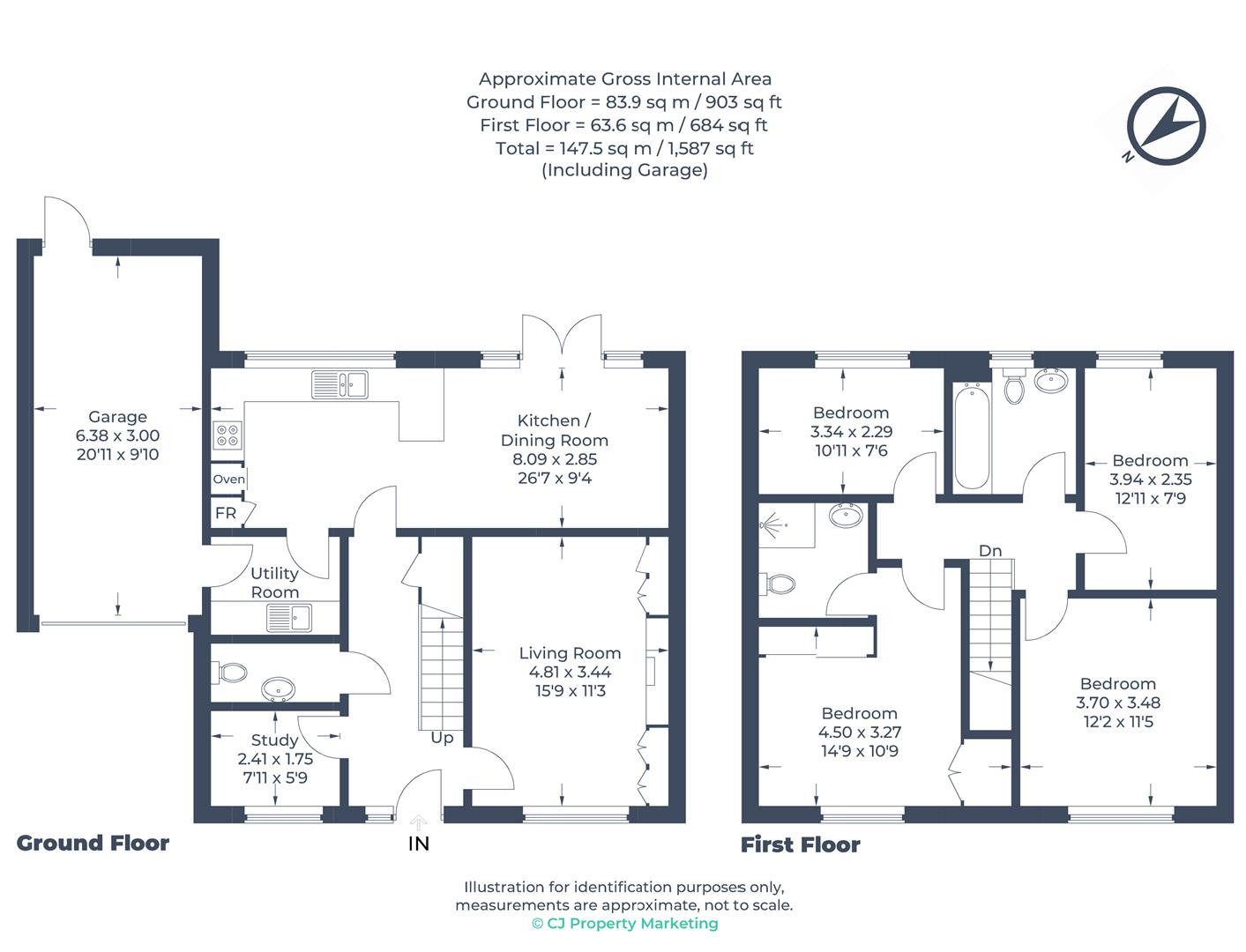7, Fennell Drive, Stewkley floorplan