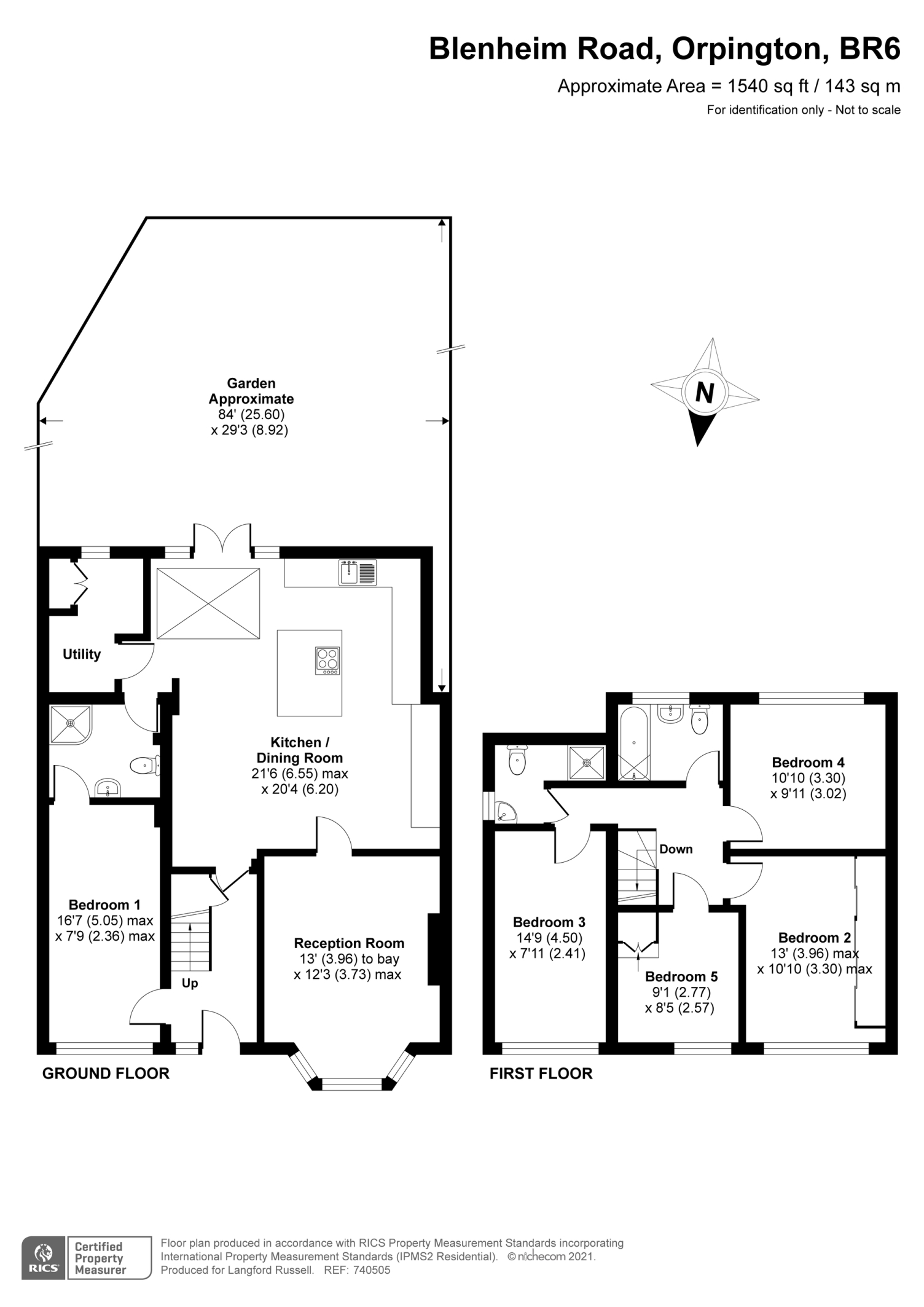 Blenheim Road, Orpington floorplan