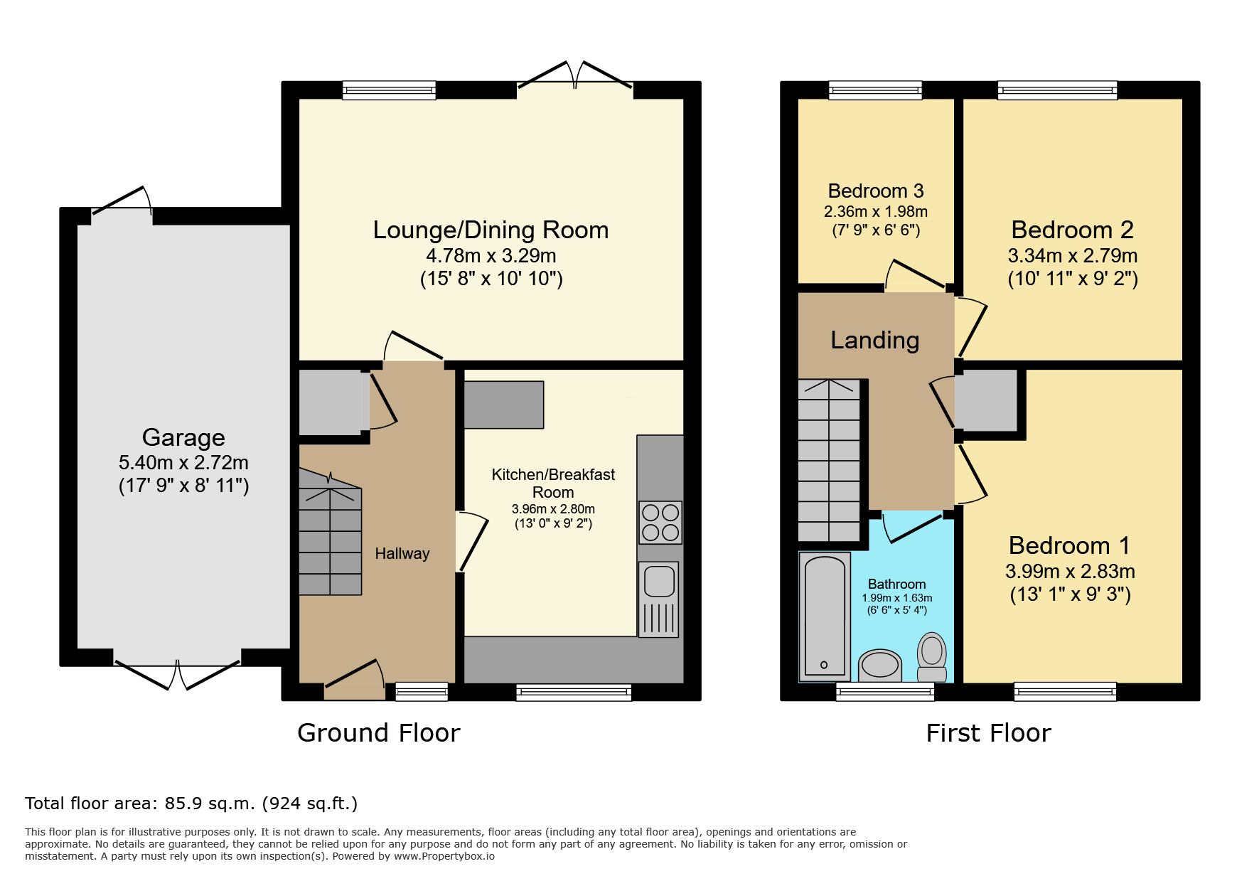 38 Birkenshaw Road, Leicester floorplan